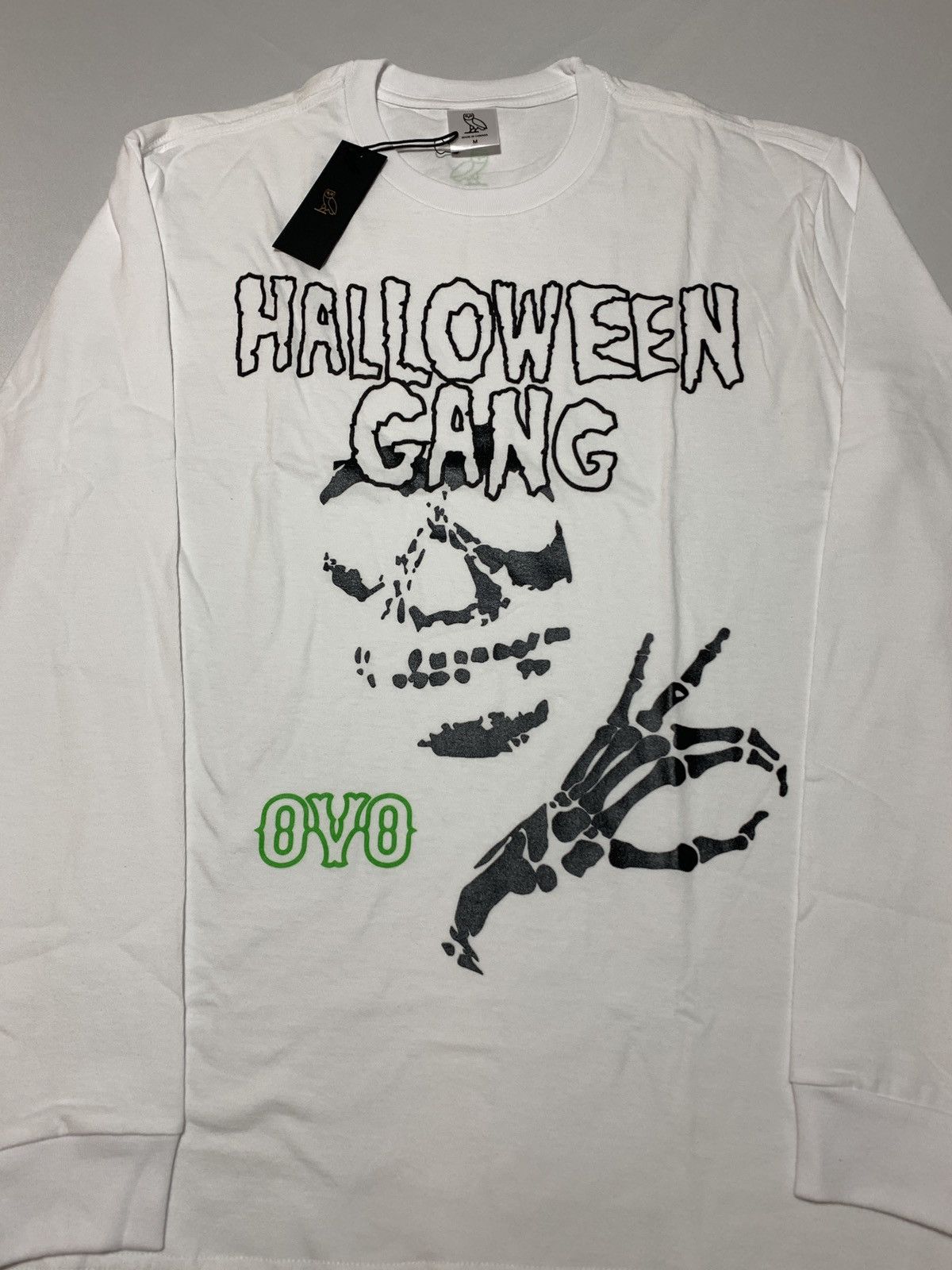 Drake OVO HALLOWEEN GANG GLOW IN THE DARK LONGSLEEVE T-SHIRT Size US L / EU 52-54 / 3 - 4 Thumbnail