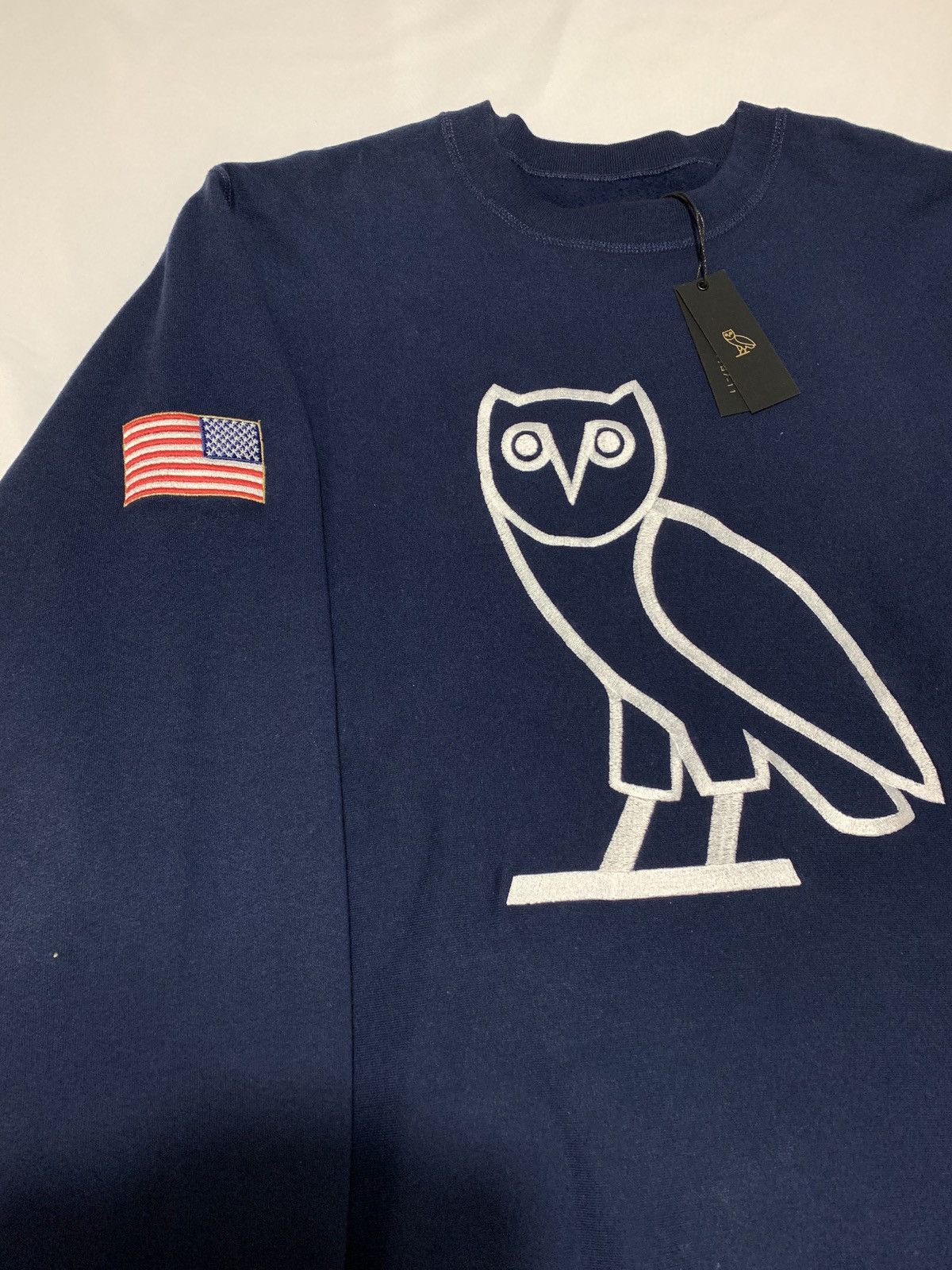 Drake OVO OG American Owl Crewneck NYC New York exclusive 2017 1/5 Size US L / EU 52-54 / 3 - 4 Thumbnail