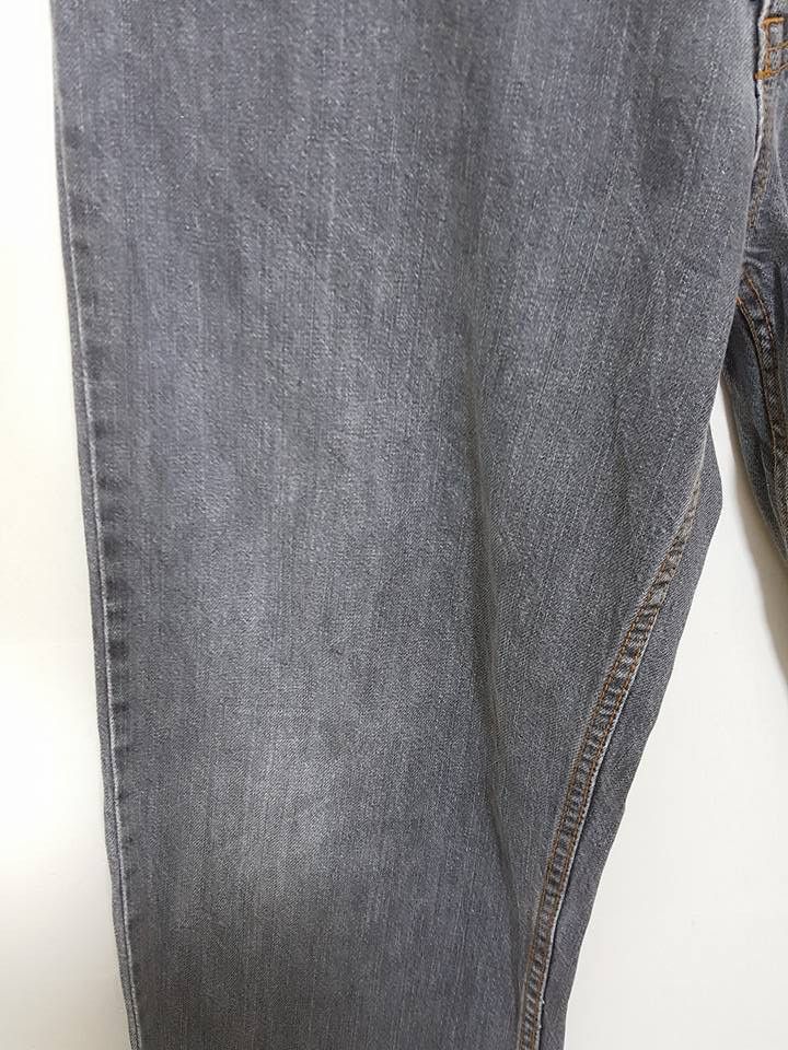 Designer Japanese Logo Symbol of Mon Denim Pants Size US 32 / EU 48 - 10 Thumbnail
