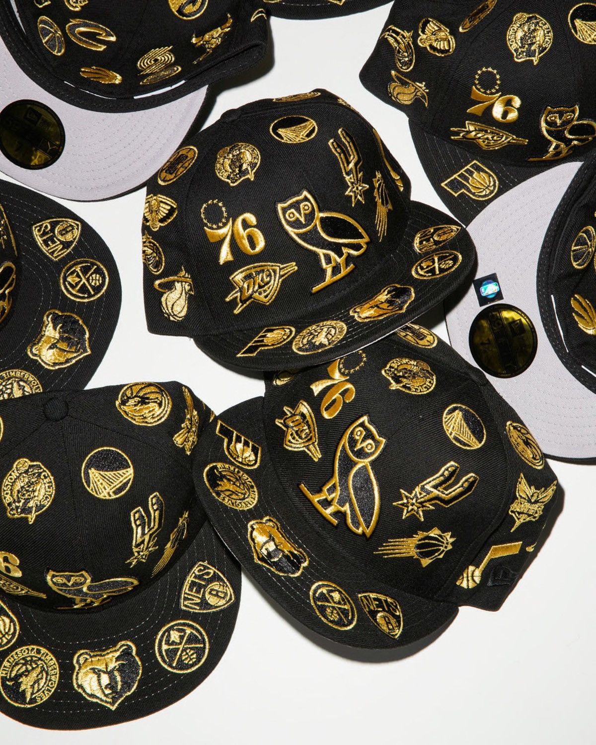 NBA OVO x NBA 'TEAM ICONS' NEW ERA 59FIFTY HAT SIZE 7 5/8 Size ONE SIZE - 7 Thumbnail