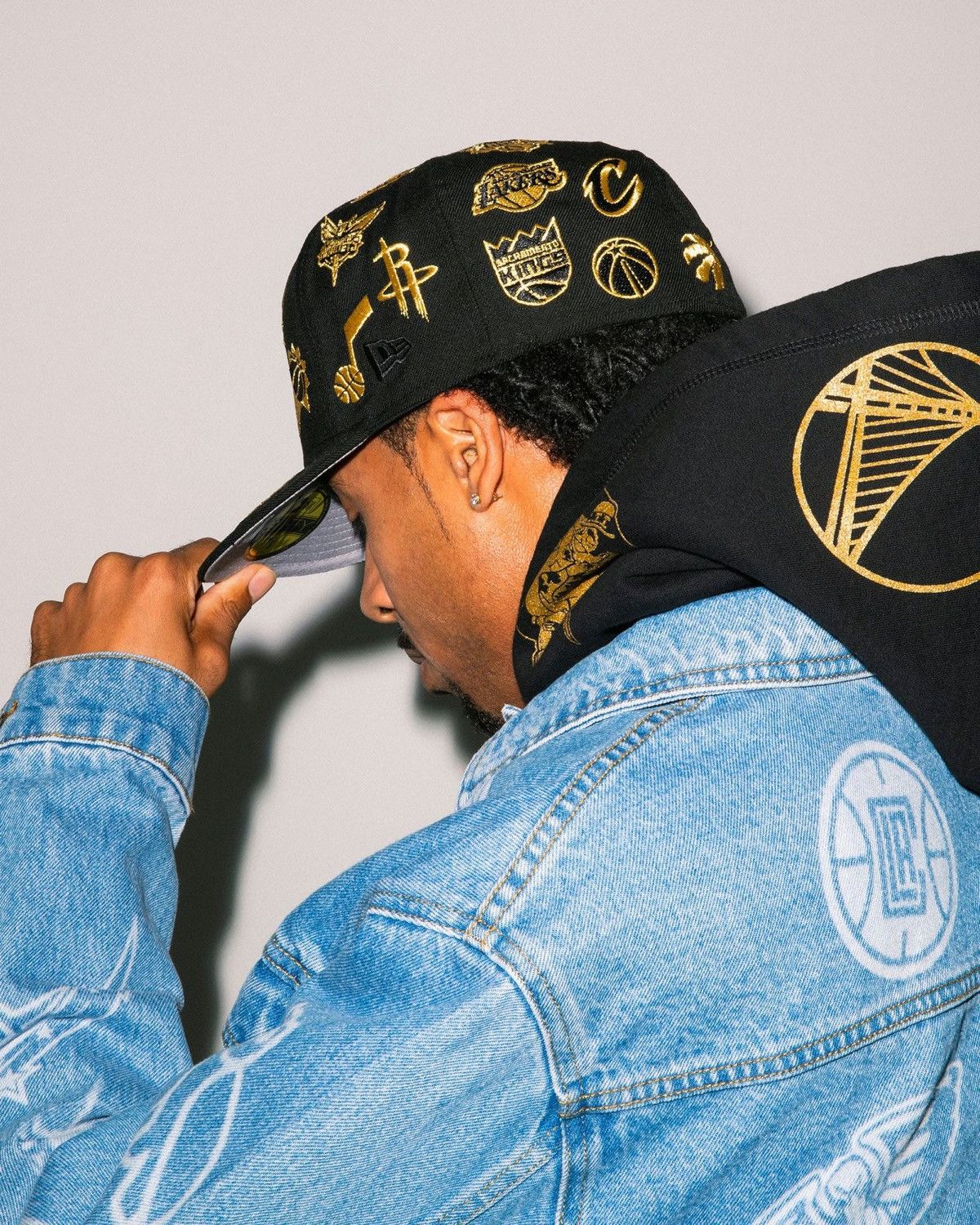 OVO x NBA 'TEAM ICONS' NEW ERA 59FIFTY HAT SIZE 7 5/8