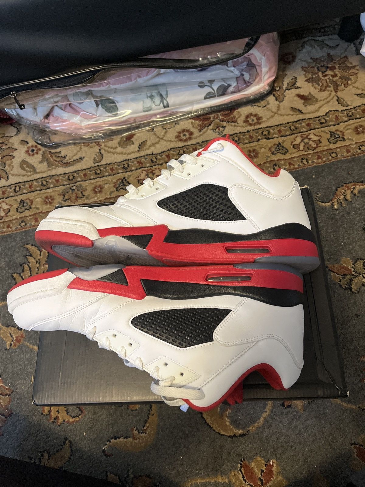 Jordan Brand Jordan 5 fire red low 2016 Size US 13 / EU 46 - 5 Thumbnail