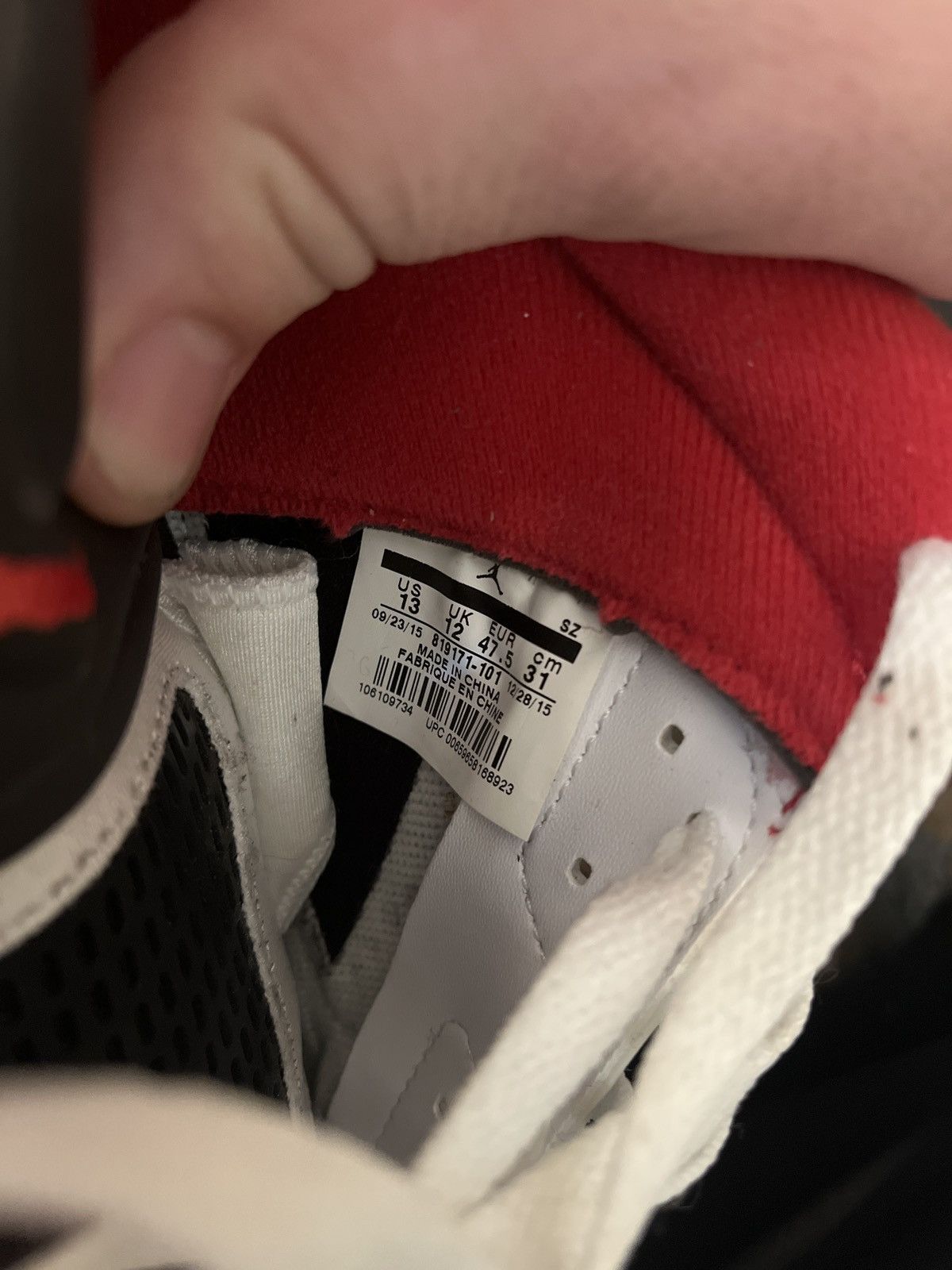 Jordan Brand Jordan 5 fire red low 2016 Size US 13 / EU 46 - 8 Thumbnail