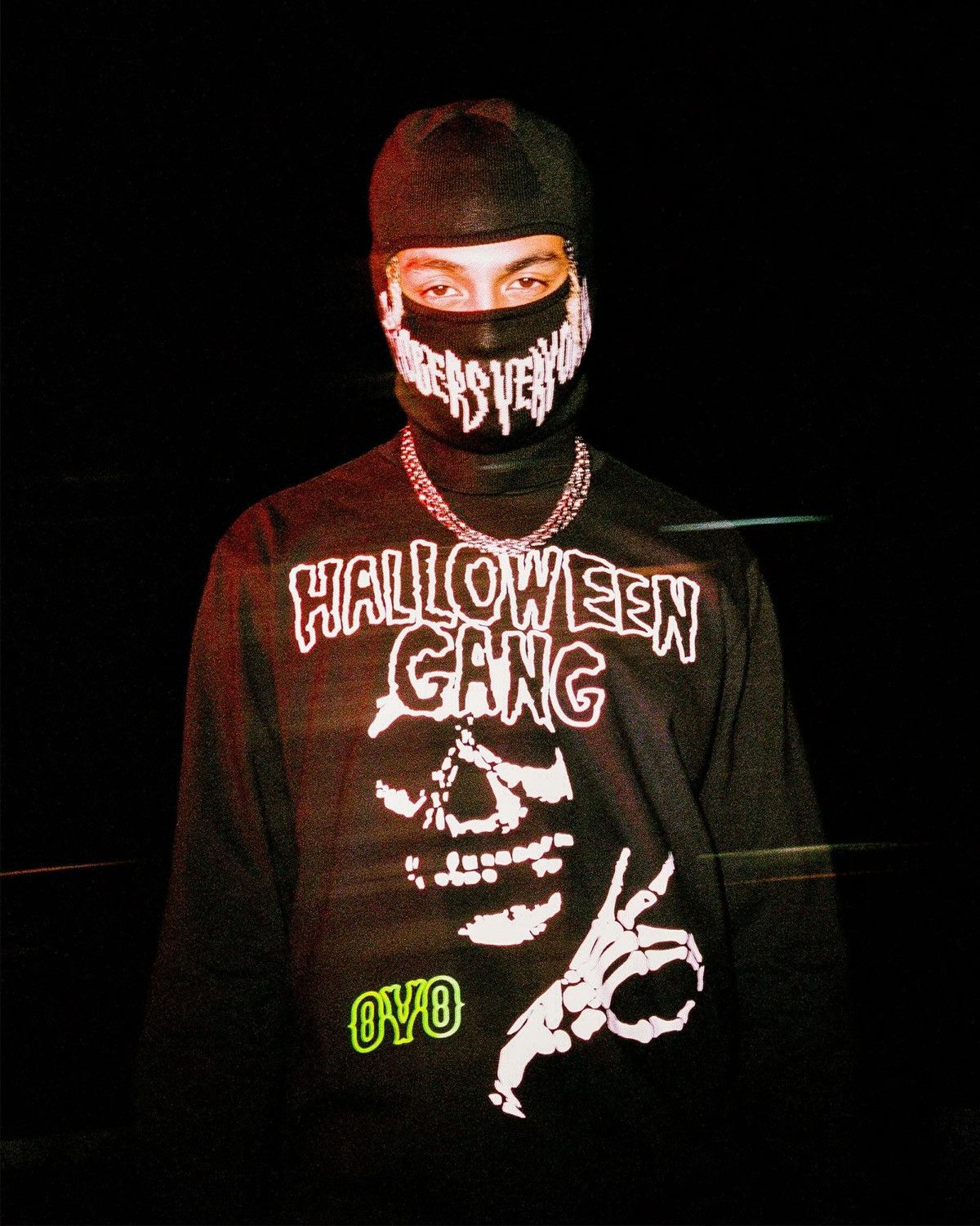 Drake OVO HALLOWEEN GANG GLOW IN THE DARK LONGSLEEVE T-SHIRT Size US XXL / EU 58 / 5 - 2 Thumbnail