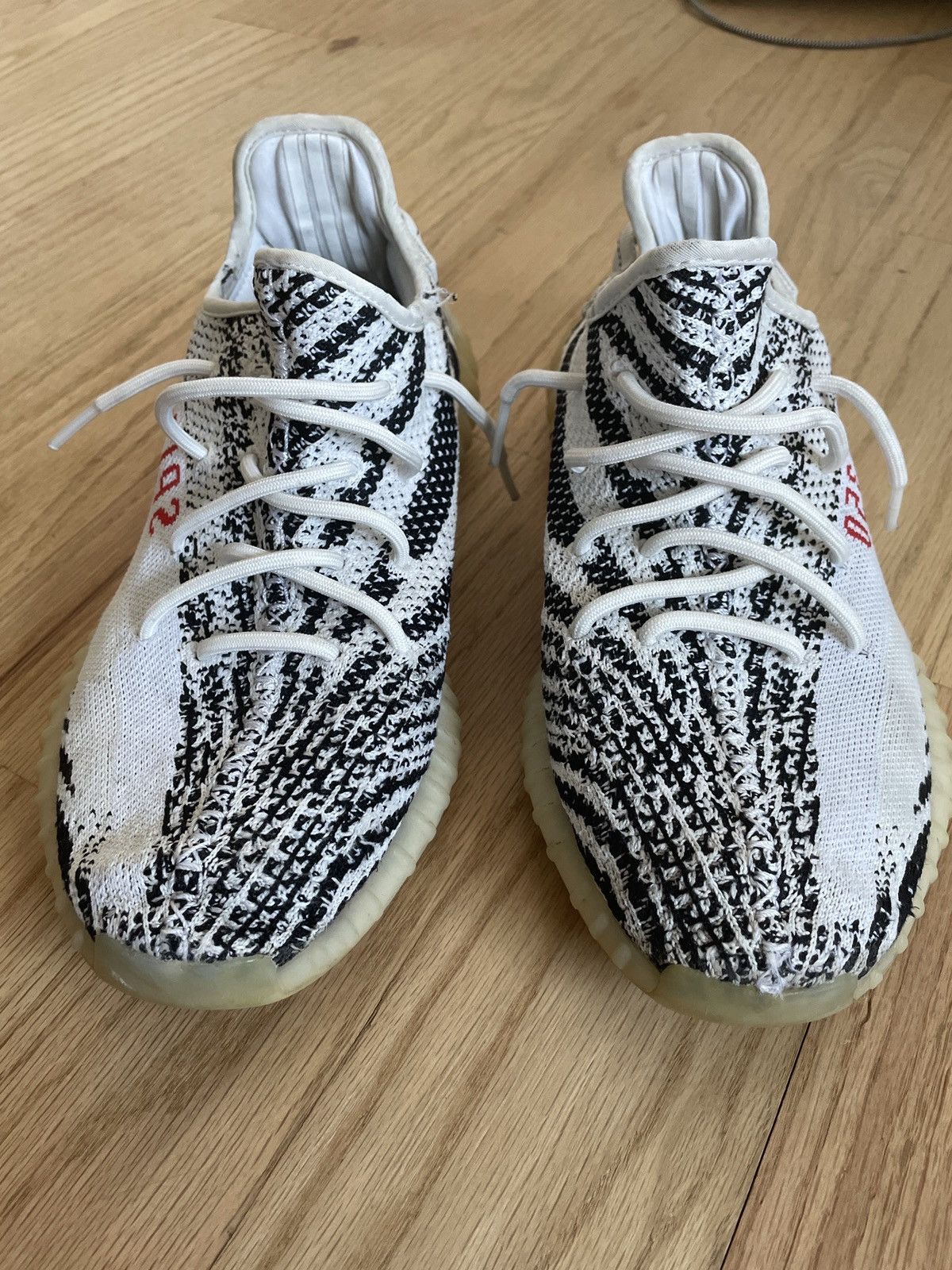 Adidas × Kanye West YEEZY zebra 350 Size US 10 / EU 43 - 2 Thumbnail