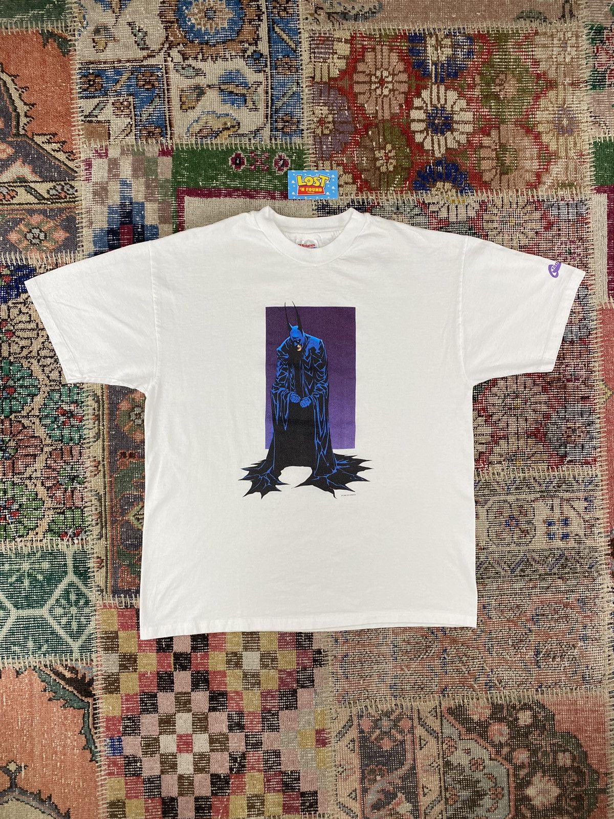 T-shirt Homme DC Comics Batman – Logo Cassé Jaune (XL) – Graphitti Designs