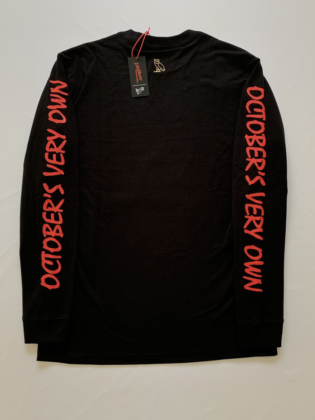 Drake OVO HALLOWEEN A NIGHTMARE ON ELM STREET LONG SLEEVE T-SHIRT Size US S / EU 44-46 / 1 - 2 Thumbnail