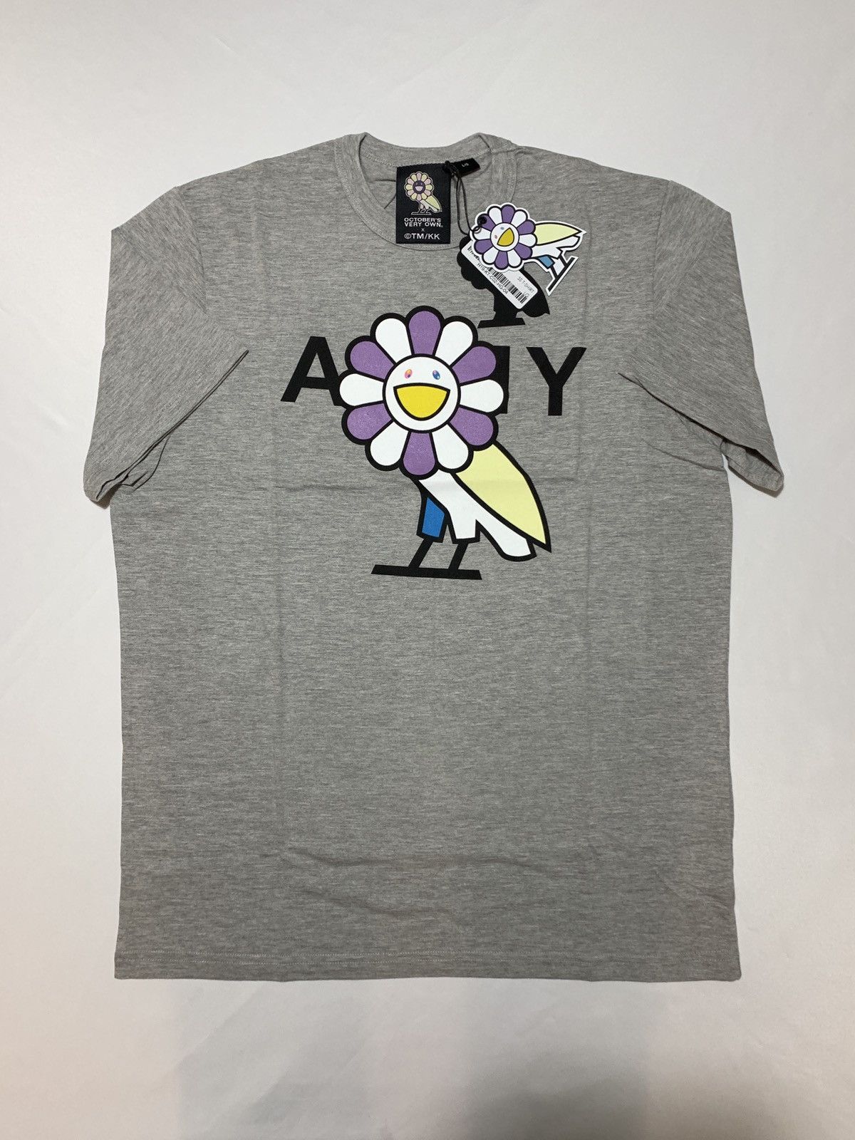 Drake OVO X TAKASHI MURAKAMI T-SHIRT TEE BRAND NEW Size US L / EU 52-54 / 3 - 1 Thumbnail