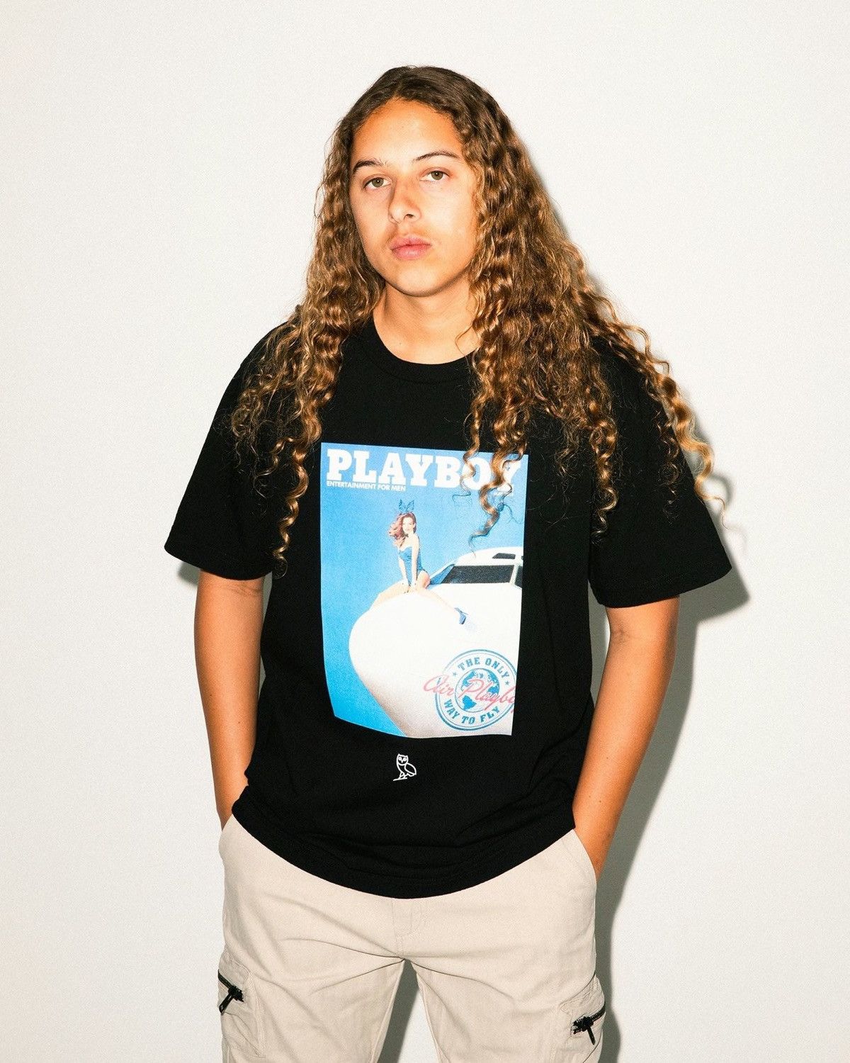 Playboy OVO® x PLAYBOY AIR PLAYBOY T-SHIRT - LARGE Size US L / EU 52-54 / 3 - 3 Thumbnail
