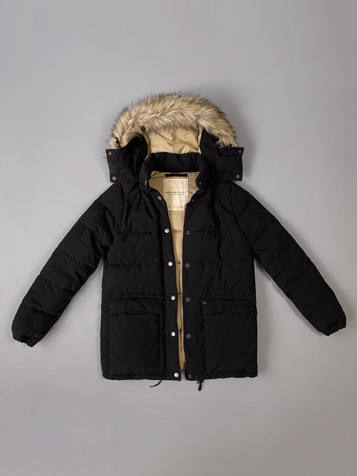 Denim & Supply Ralph Lauren × Ralph Lauren × Vintage Denim and Supply Ralph Lauren Down Puffer Jacket Size S / US 4 / IT 40 - 2 Thumbnail