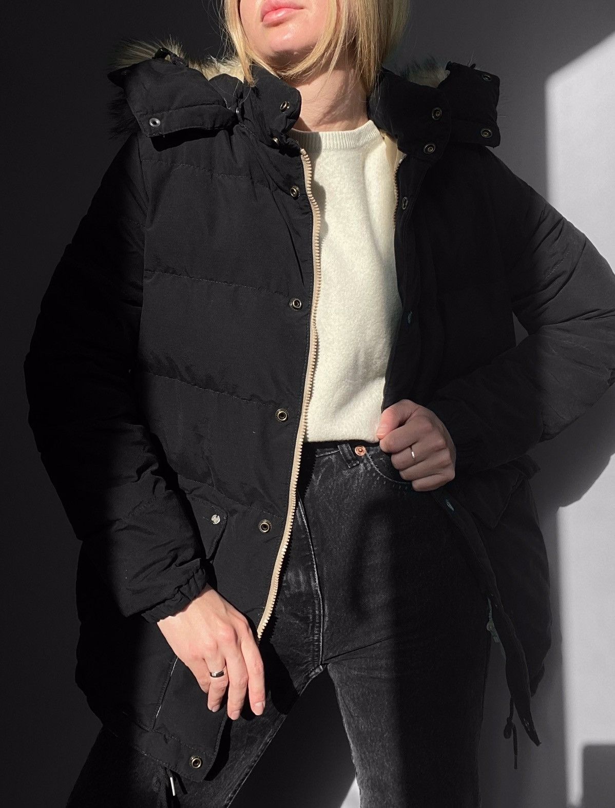 Denim & Supply Ralph Lauren × Ralph Lauren × Vintage Denim and Supply Ralph Lauren Down Puffer Jacket Size S / US 4 / IT 40 - 4 Thumbnail