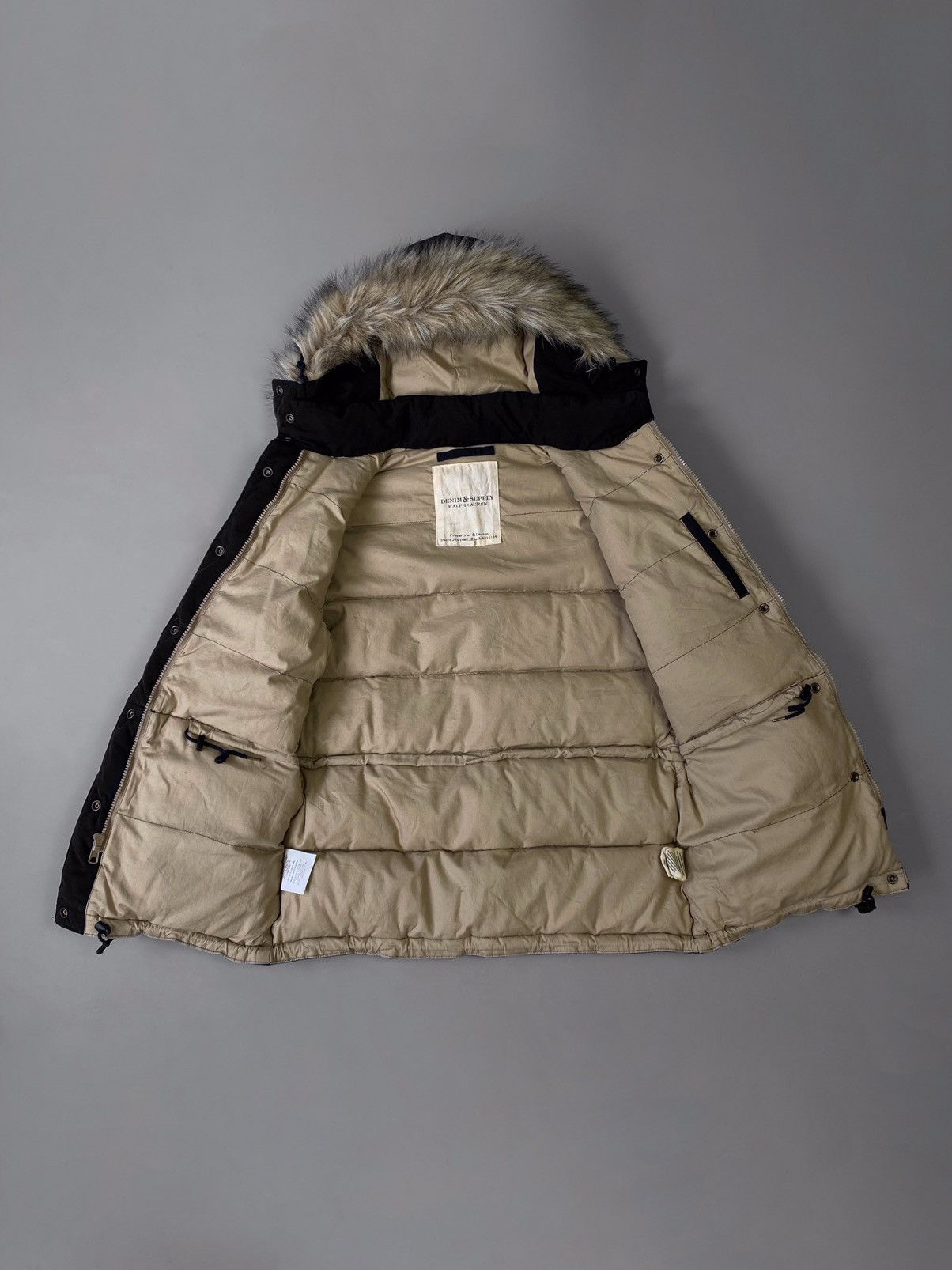 Denim & Supply Ralph Lauren × Ralph Lauren × Vintage Denim and Supply Ralph Lauren Down Puffer Jacket Size S / US 4 / IT 40 - 9 Thumbnail