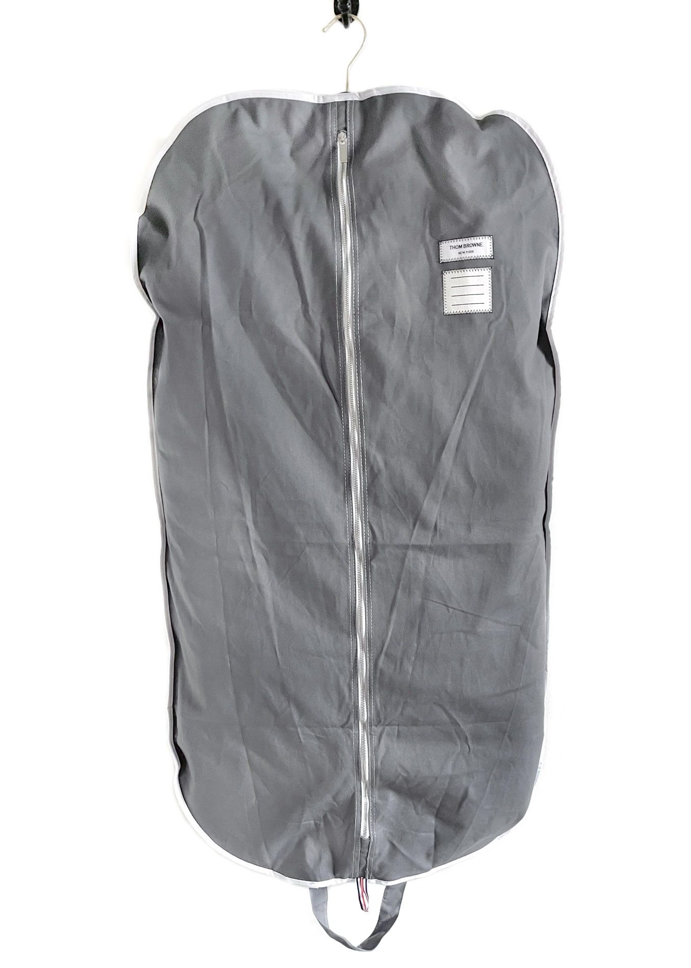 Thom Browne Thom Browne Grey Wool 120s Twill Funnel Neck Coat Size S / US 4 / IT 40 - 12 Thumbnail