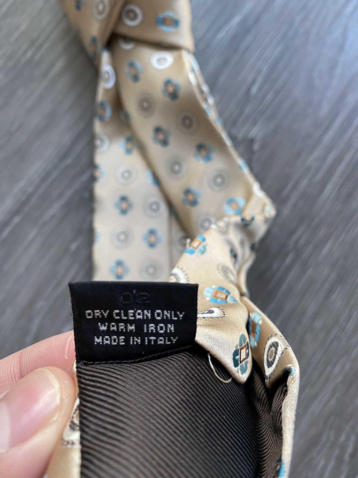 Ermenegildo Zegna Brand New Deadstock Ermengildo Zegna Silk Tie Size ONE SIZE - 7 Thumbnail