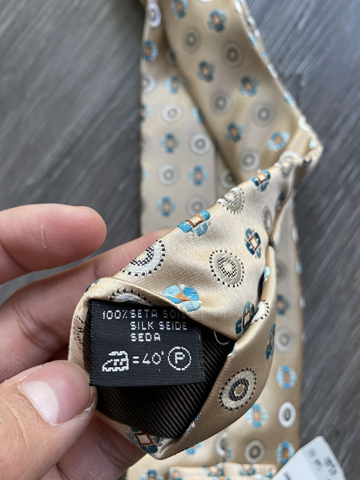 Ermenegildo Zegna Brand New Deadstock Ermengildo Zegna Silk Tie Size ONE SIZE - 8 Thumbnail