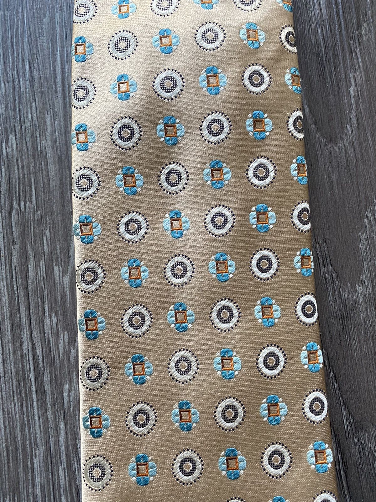 Ermenegildo Zegna Brand New Deadstock Ermengildo Zegna Silk Tie Size ONE SIZE - 2 Thumbnail