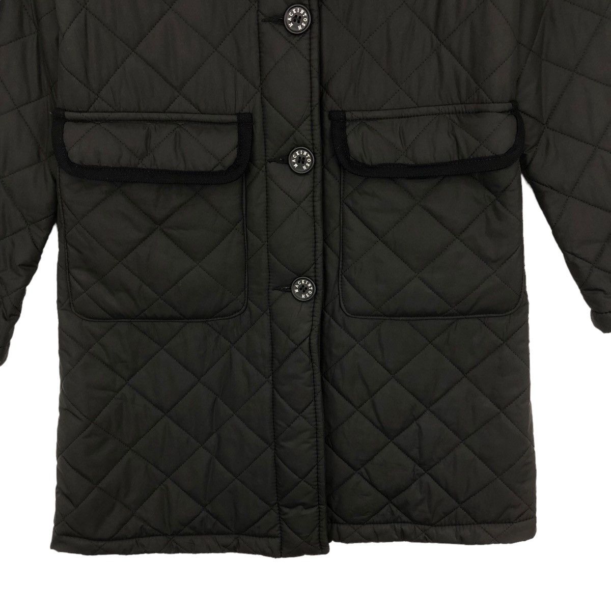 Rare MACKINTOSH Light Puffer Long Jacket Puffer Trench