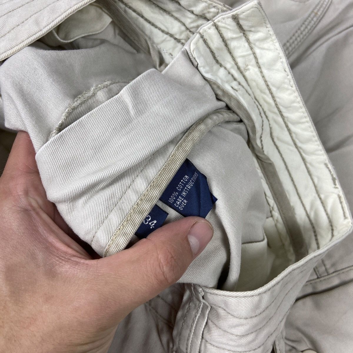 Vintage Vintage 90s rare Polo Ralph Lauren Cargo Belted short Travis Size US 34 / EU 50 - 5 Thumbnail