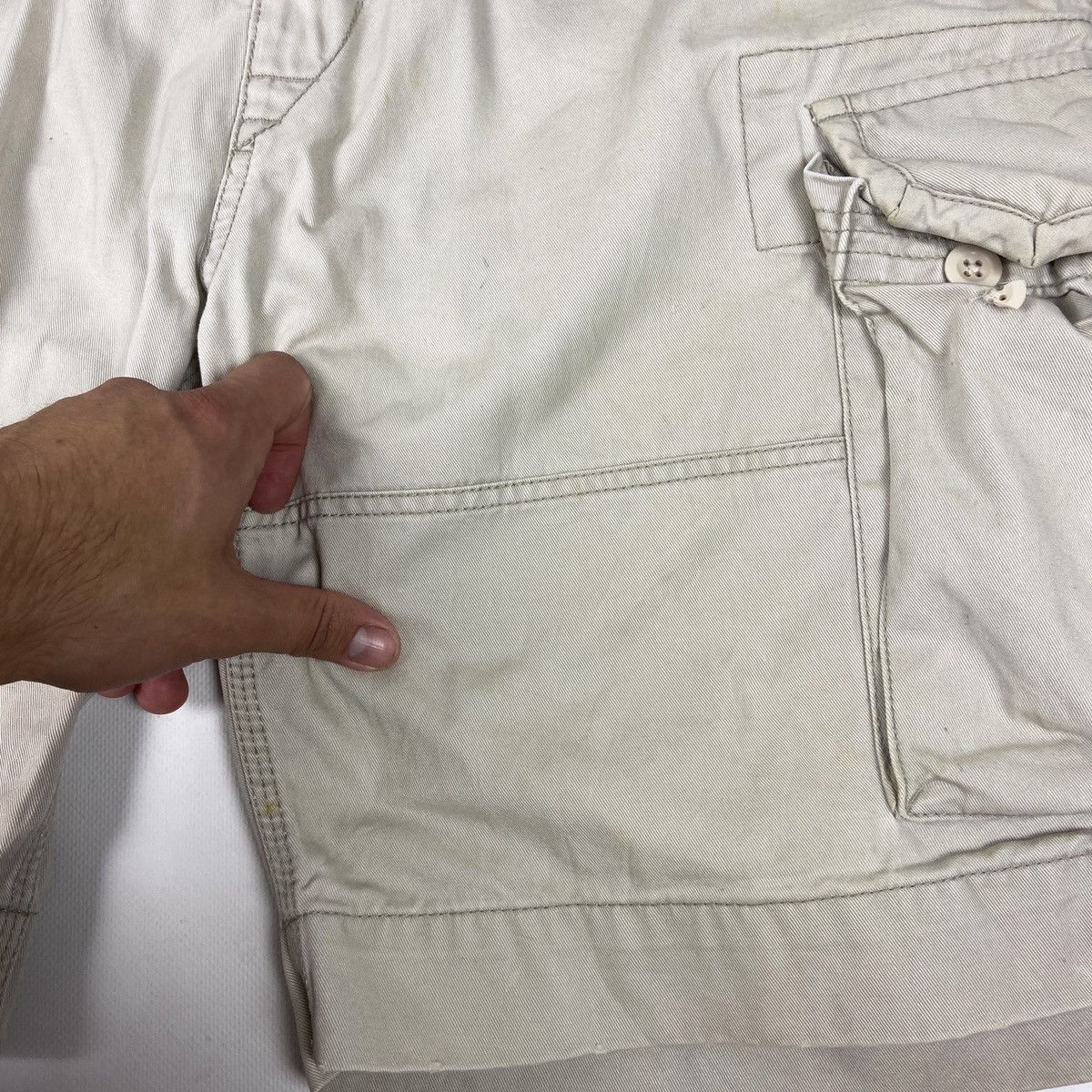 Vintage Vintage 90s rare Polo Ralph Lauren Cargo Belted short Travis Size US 34 / EU 50 - 6 Thumbnail