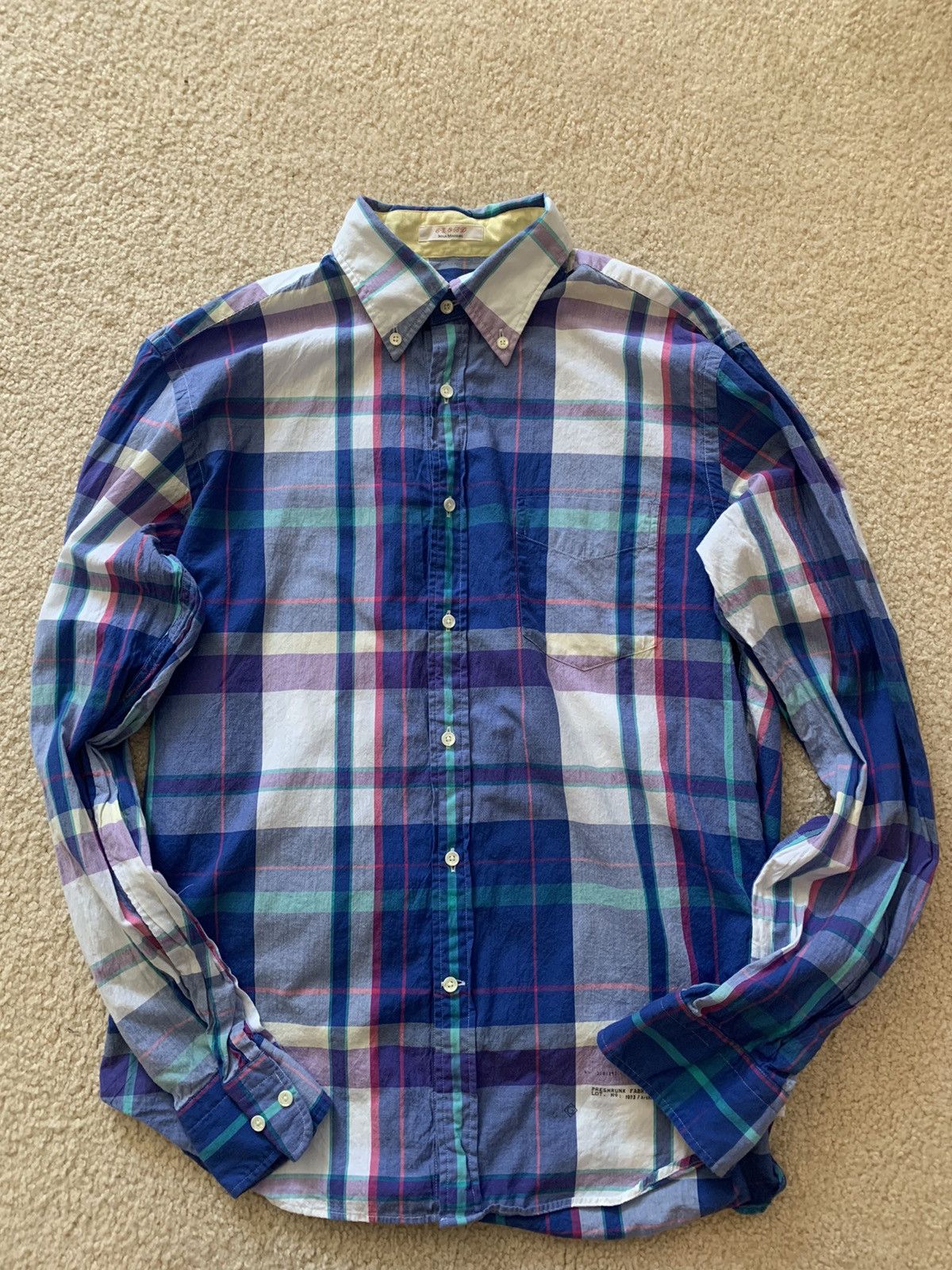 Gant Rugger India Madras EZ Oxford Button Down | Grailed