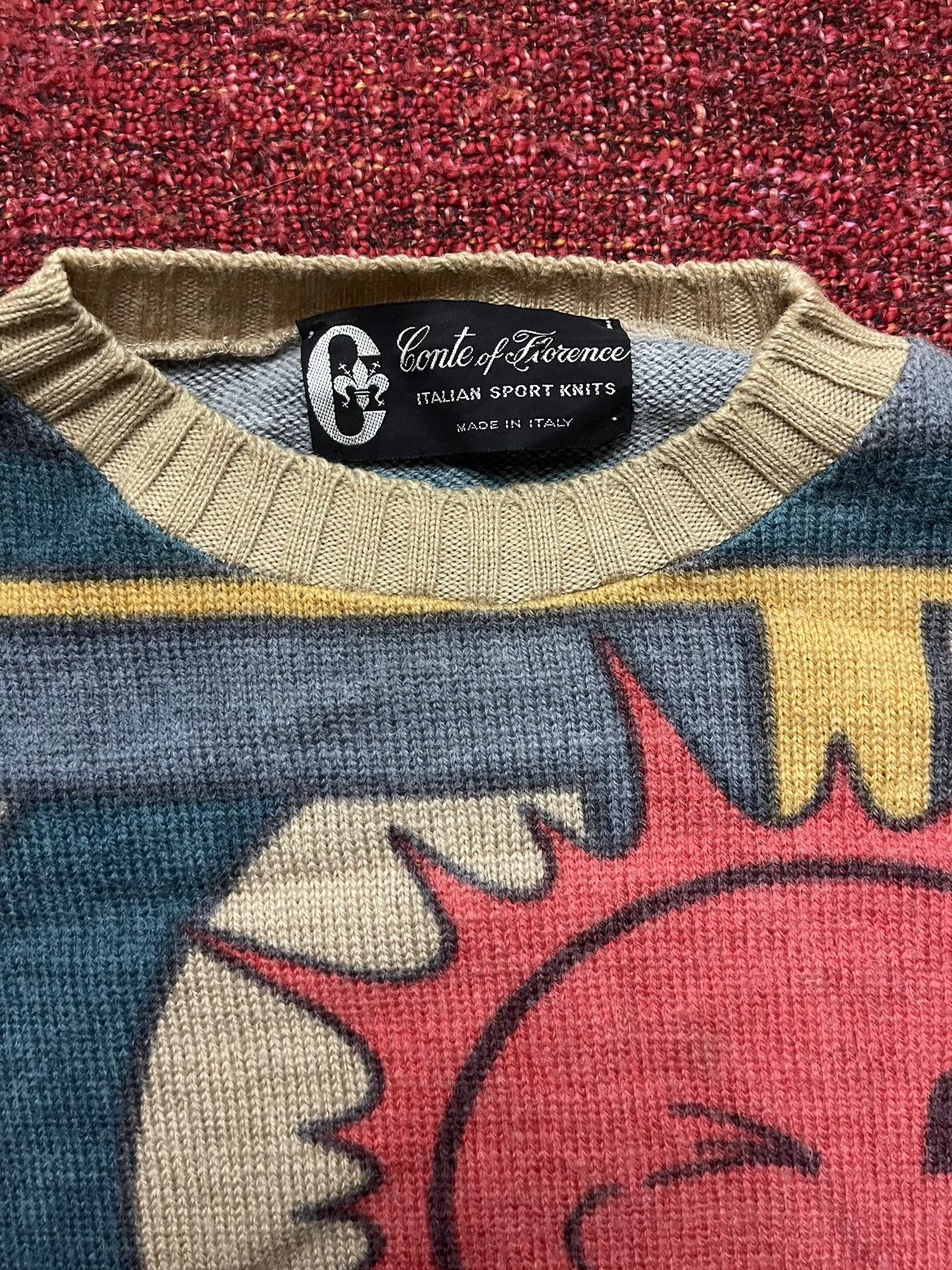 Conte of Florence × Vintage Conte of Florence vintage 1990s ultra rare sweater Size US S / EU 44-46 / 1 - 6 Thumbnail