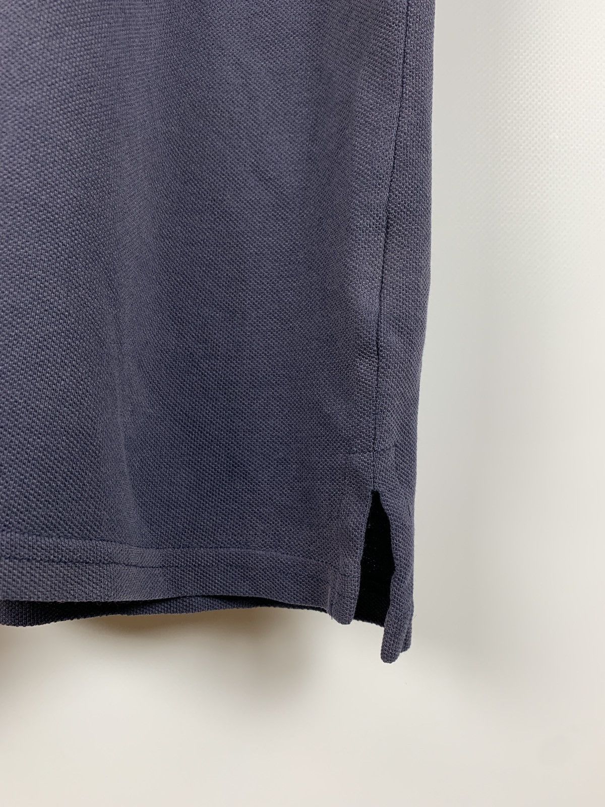 Vintage Vintage Yves Saint Laurent Big Logo Faded Blue Polo T-Shirt Size US M / EU 48-50 / 2 - 13 Thumbnail