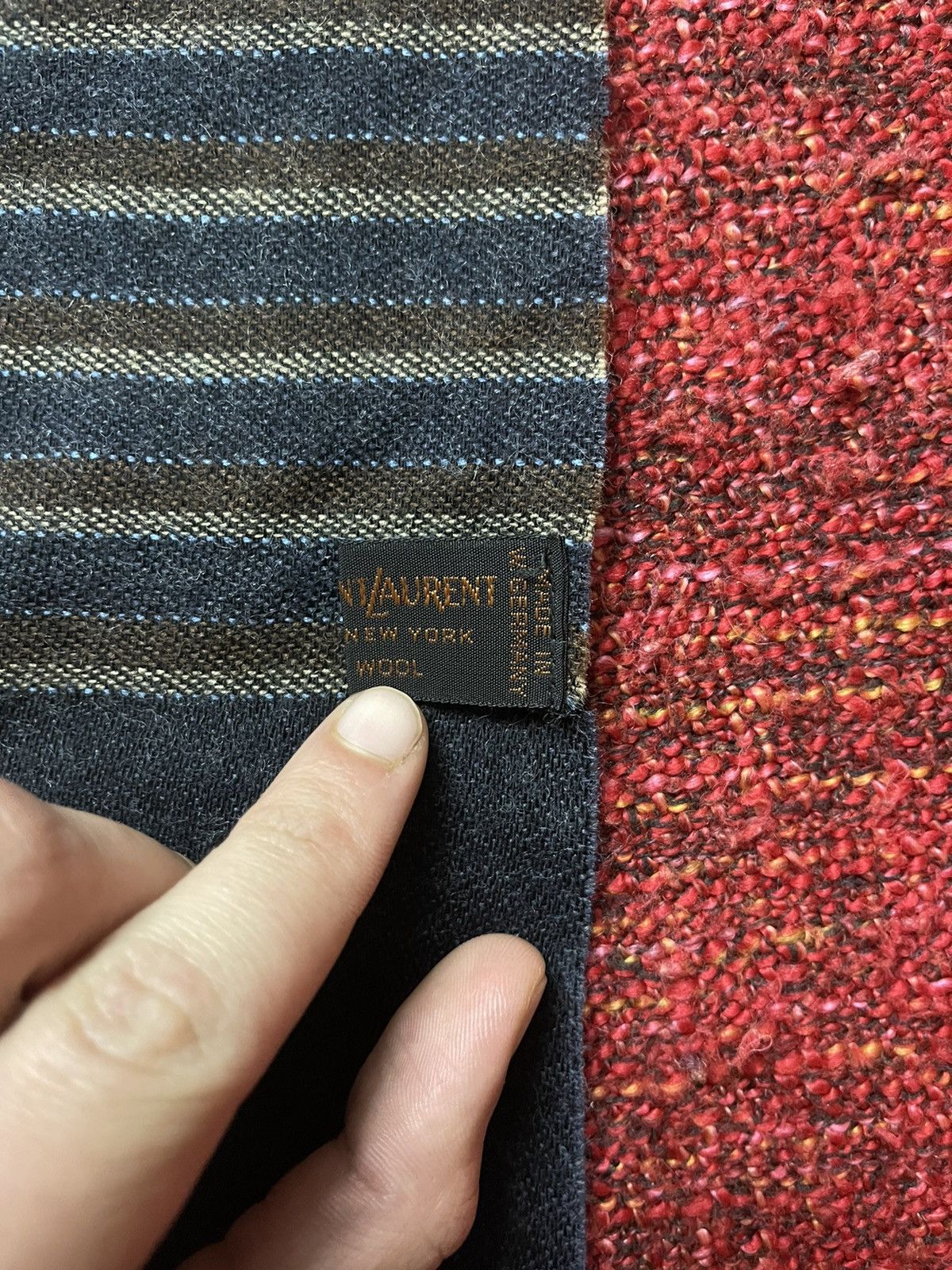 Vintage × Yves Saint Laurent Yves Saint Laurent vintage scarf Size ONE SIZE - 3 Thumbnail