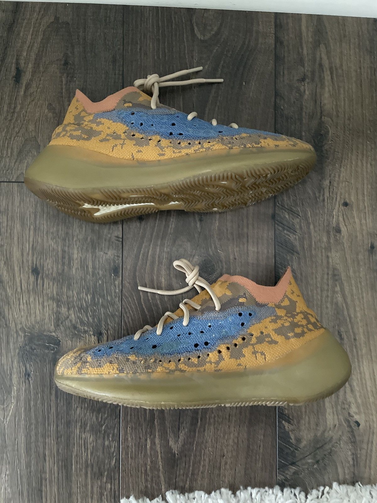 Non Reflective Yeezy Blue Oat 380 Yeezy Boost 380 'Blue Oats'