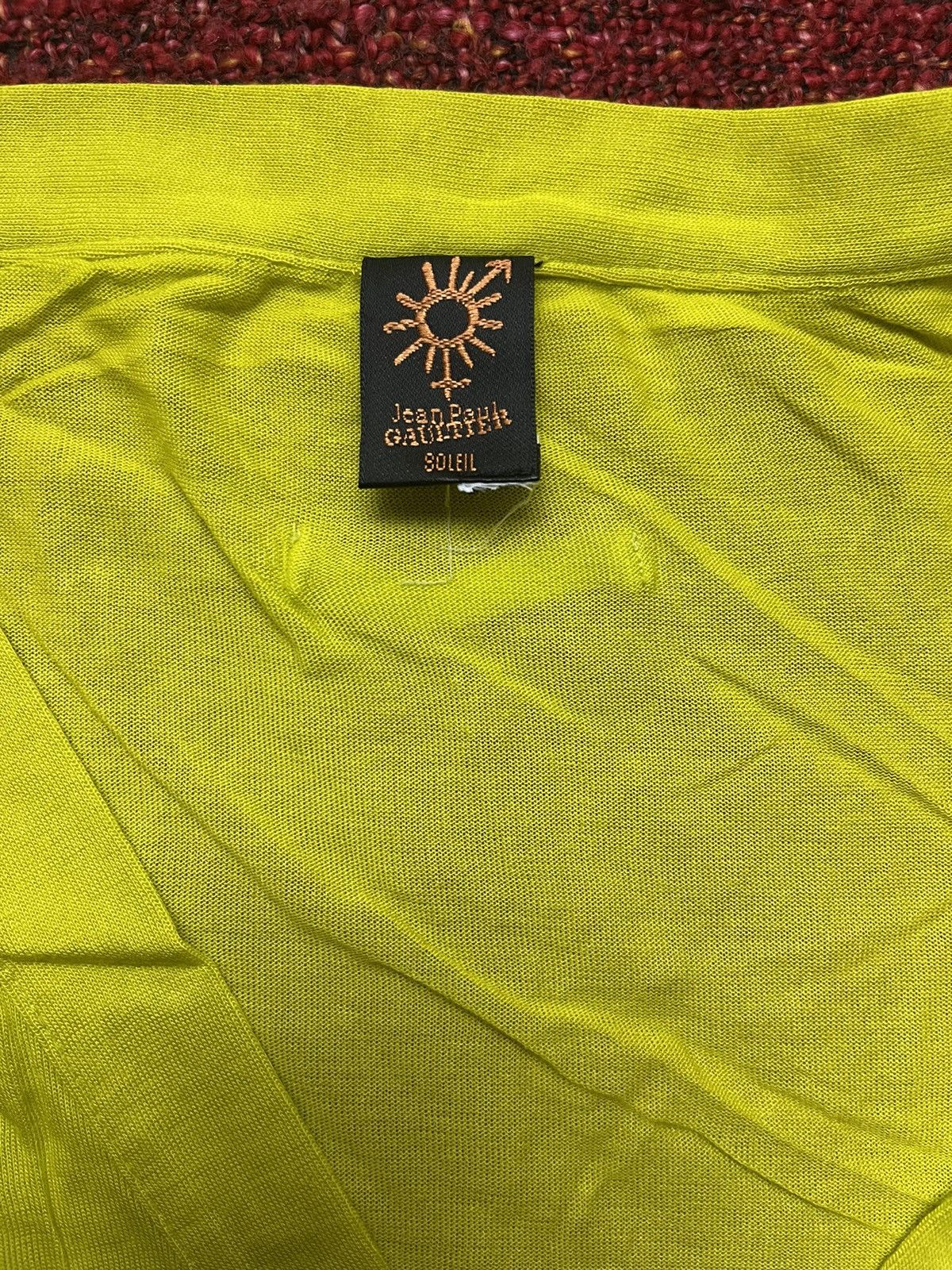 Jean Paul Gaultier × Vintage Jean Paul Gaultier JPG vintage 90s acid yellow cardigan Size XS / US 0-2 / IT 36-38 - 3 Thumbnail