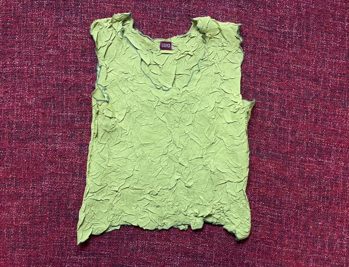 Japanese Brand Leiko avant garde tank top Size S / US 4 / IT 40 - 1 Thumbnail