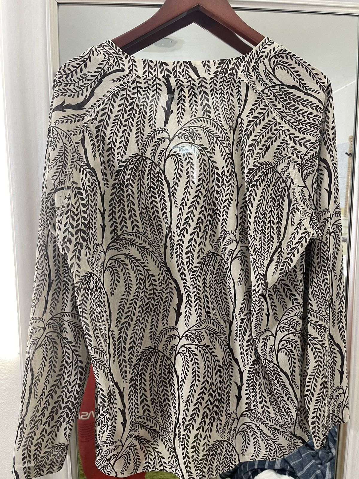 Needles Needles Black and White Mesh Cardigan Medium Size US M / EU 48-50 / 2 - 4 Thumbnail