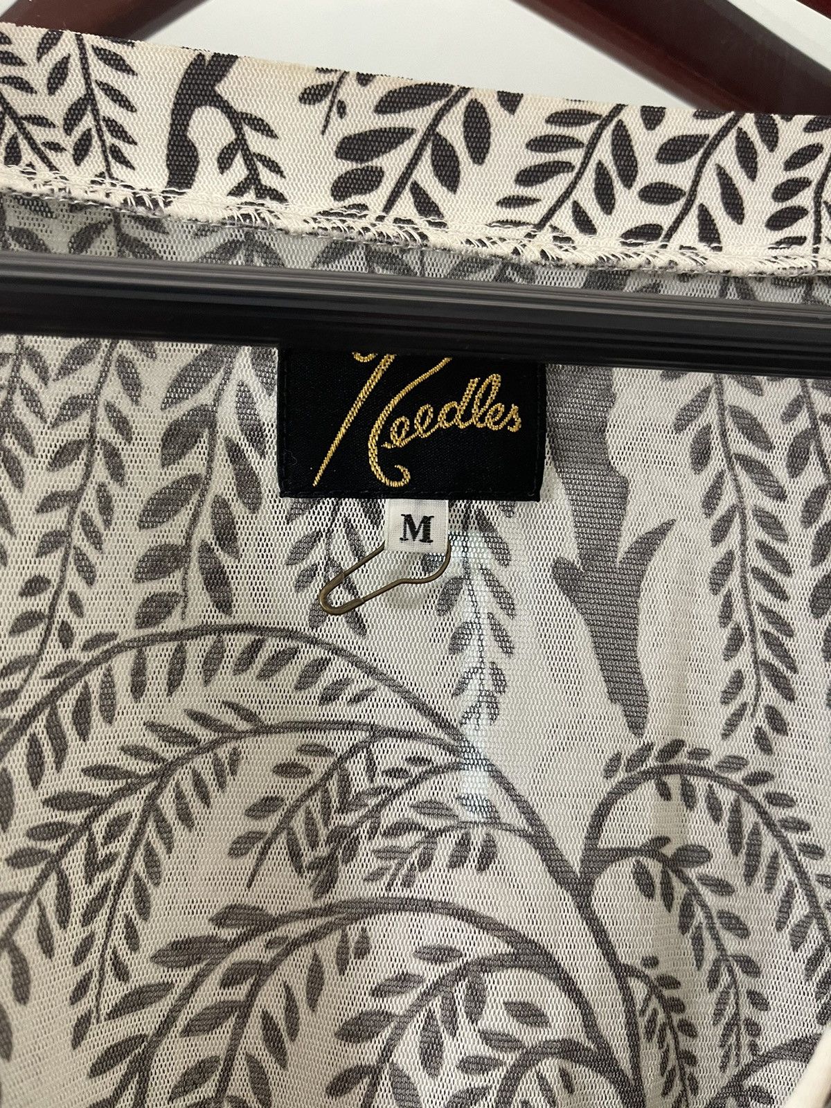 Needles Needles Black and White Mesh Cardigan Medium Size US M / EU 48-50 / 2 - 6 Thumbnail