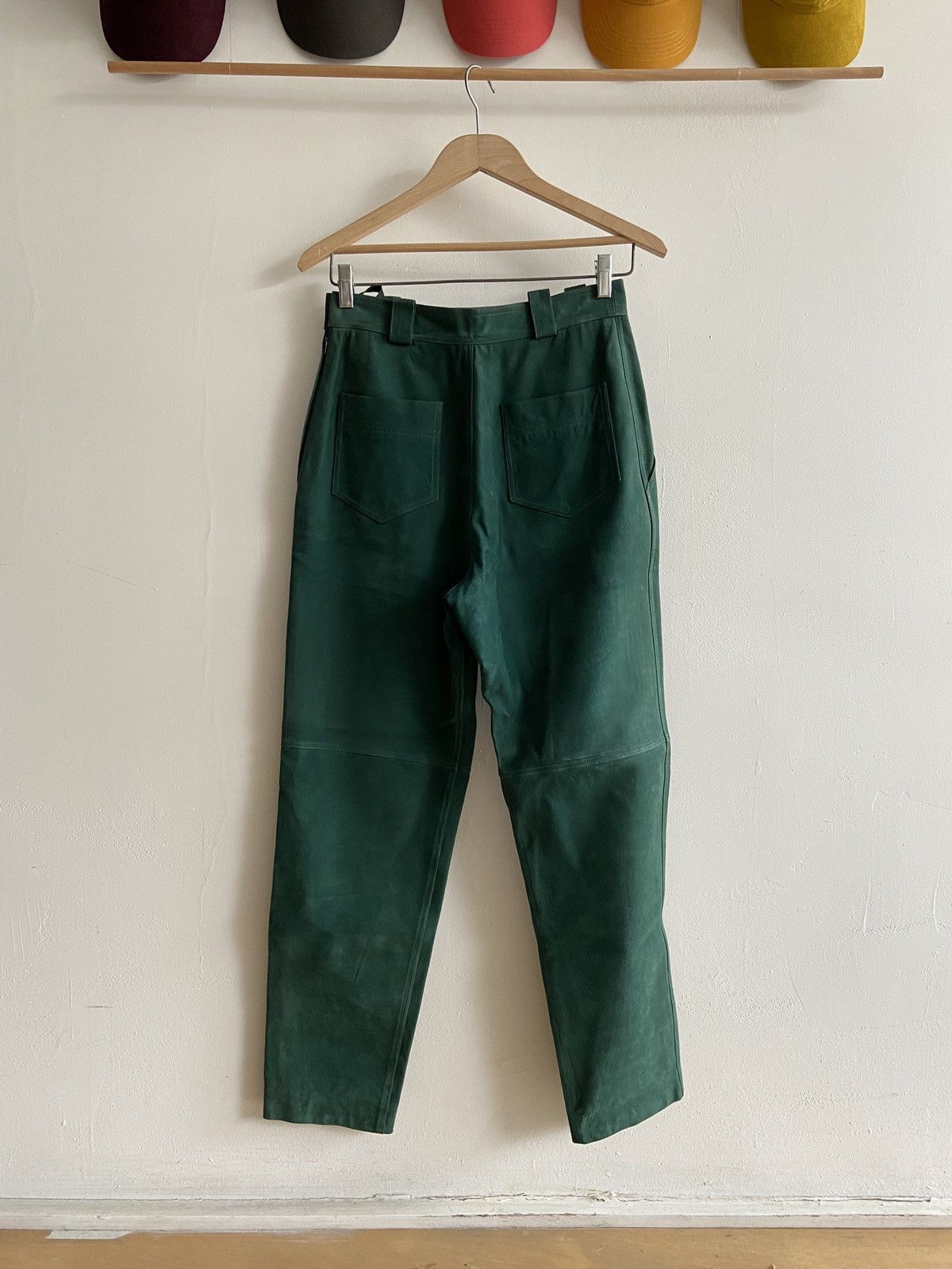 Loewe Loewe Suede Leather Pants Size 27" / US 4 / IT 40 - 5 Thumbnail