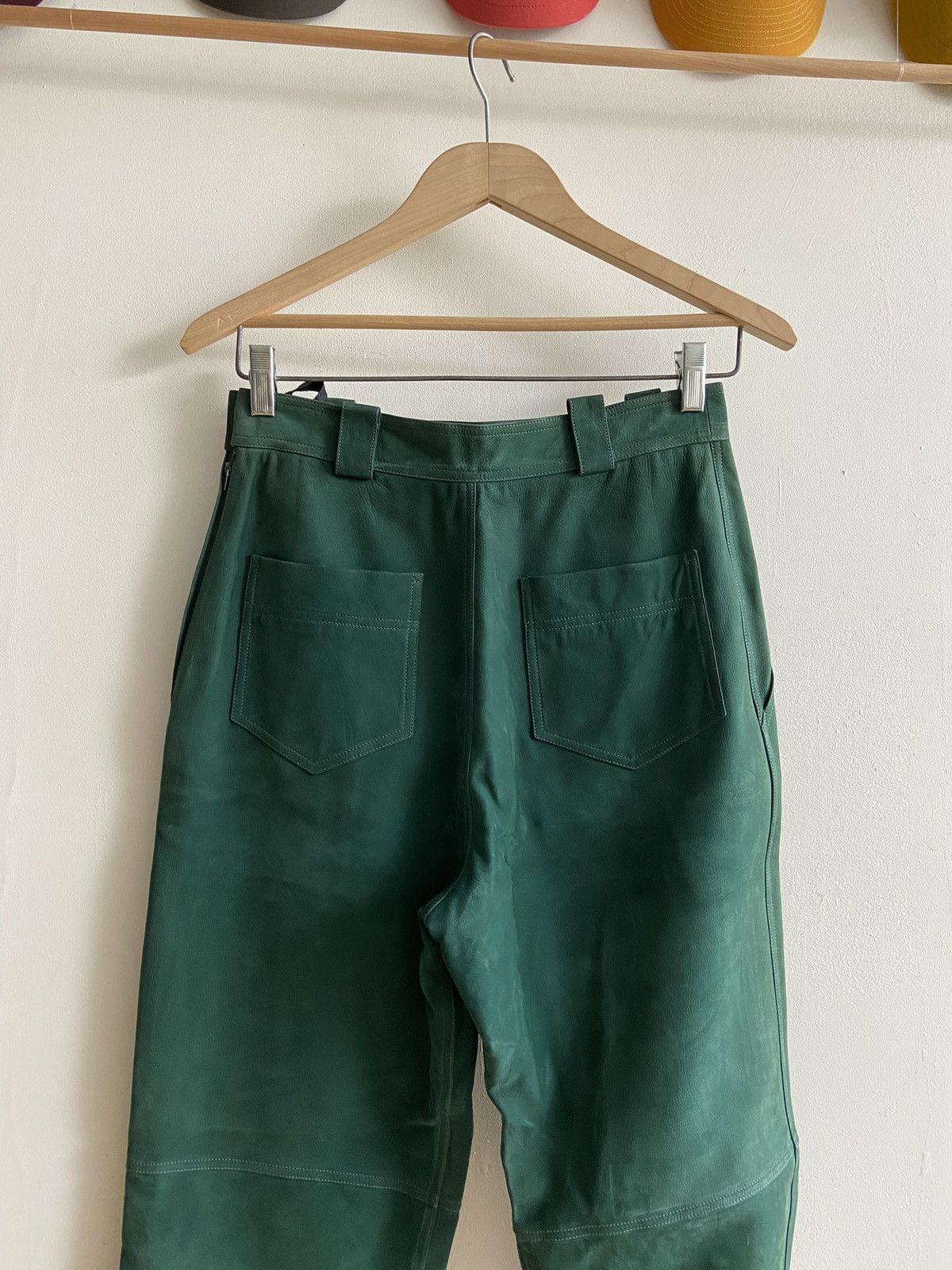 Loewe Loewe Suede Leather Pants Size 27" / US 4 / IT 40 - 6 Thumbnail