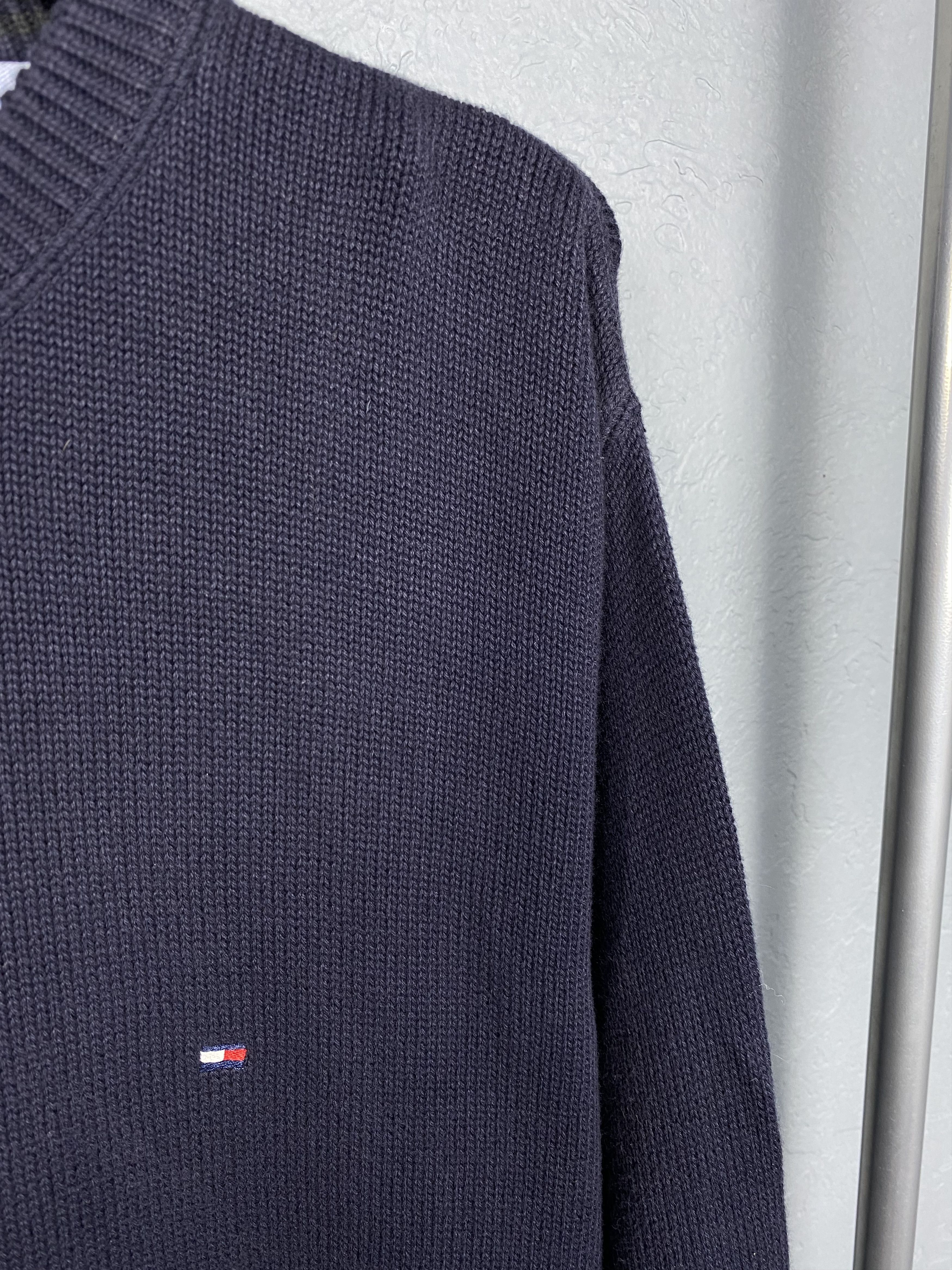 Tommy Hilfiger × Vintage Tommy Hilfiger Vintage Mens Knit Sweater Knitwear Size US L / EU 52-54 / 3 - 3 Thumbnail