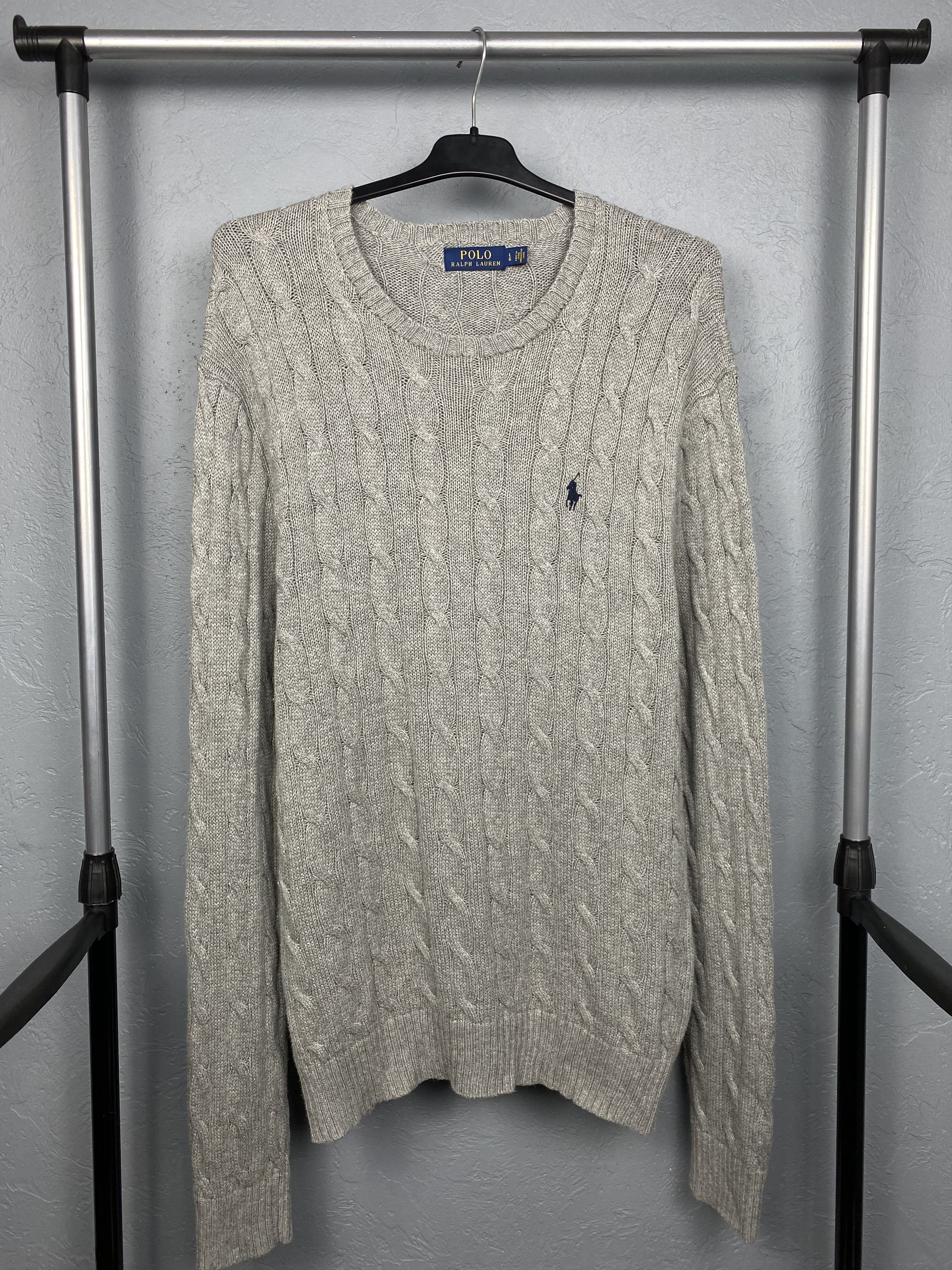 Polo Ralph Lauren Polo Ralph Lauren Vintage Knit Sweater Size US L / EU 52-54 / 3 - 1 Thumbnail