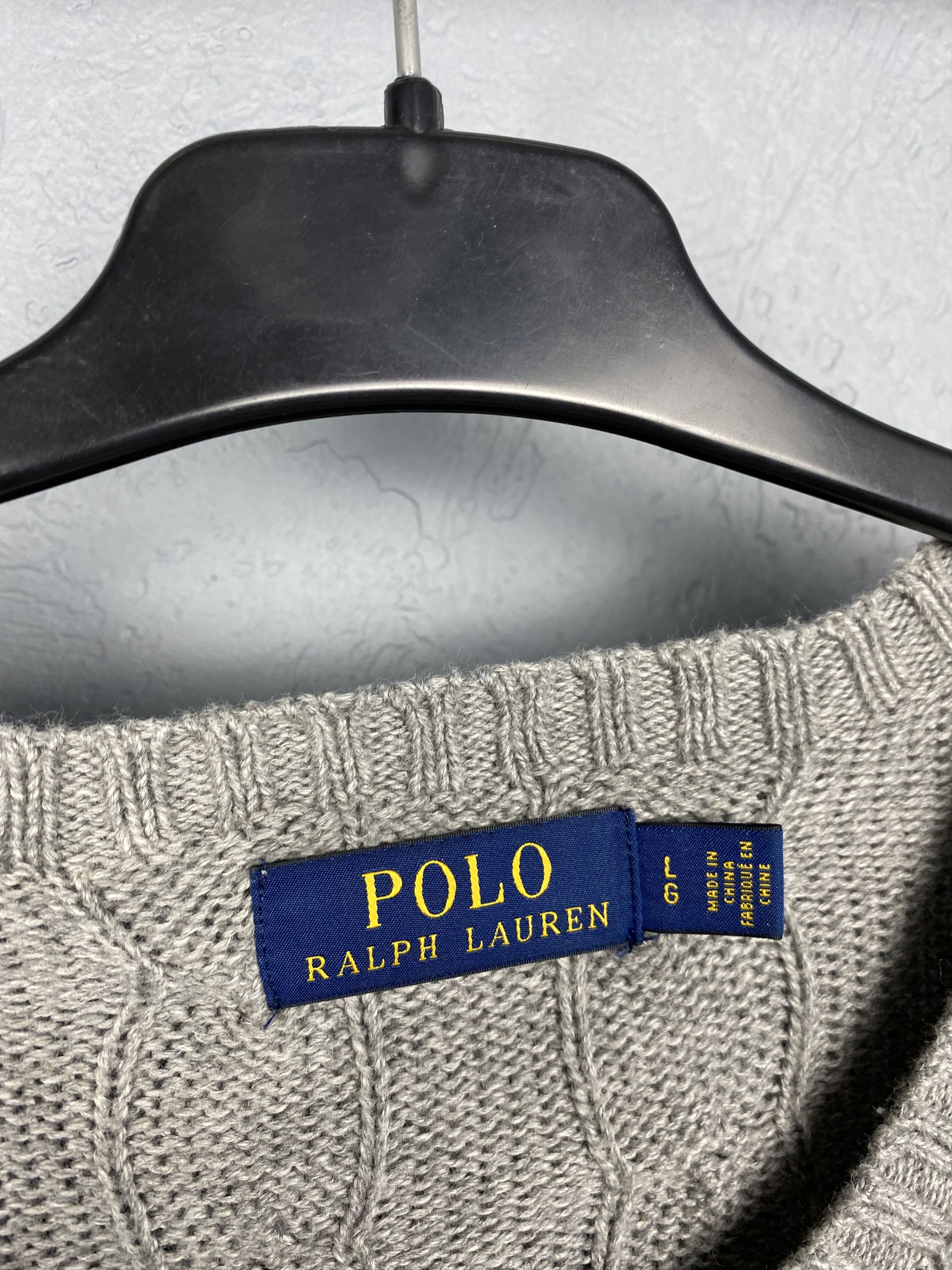 Polo Ralph Lauren Polo Ralph Lauren Vintage Knit Sweater Size US L / EU 52-54 / 3 - 4 Thumbnail