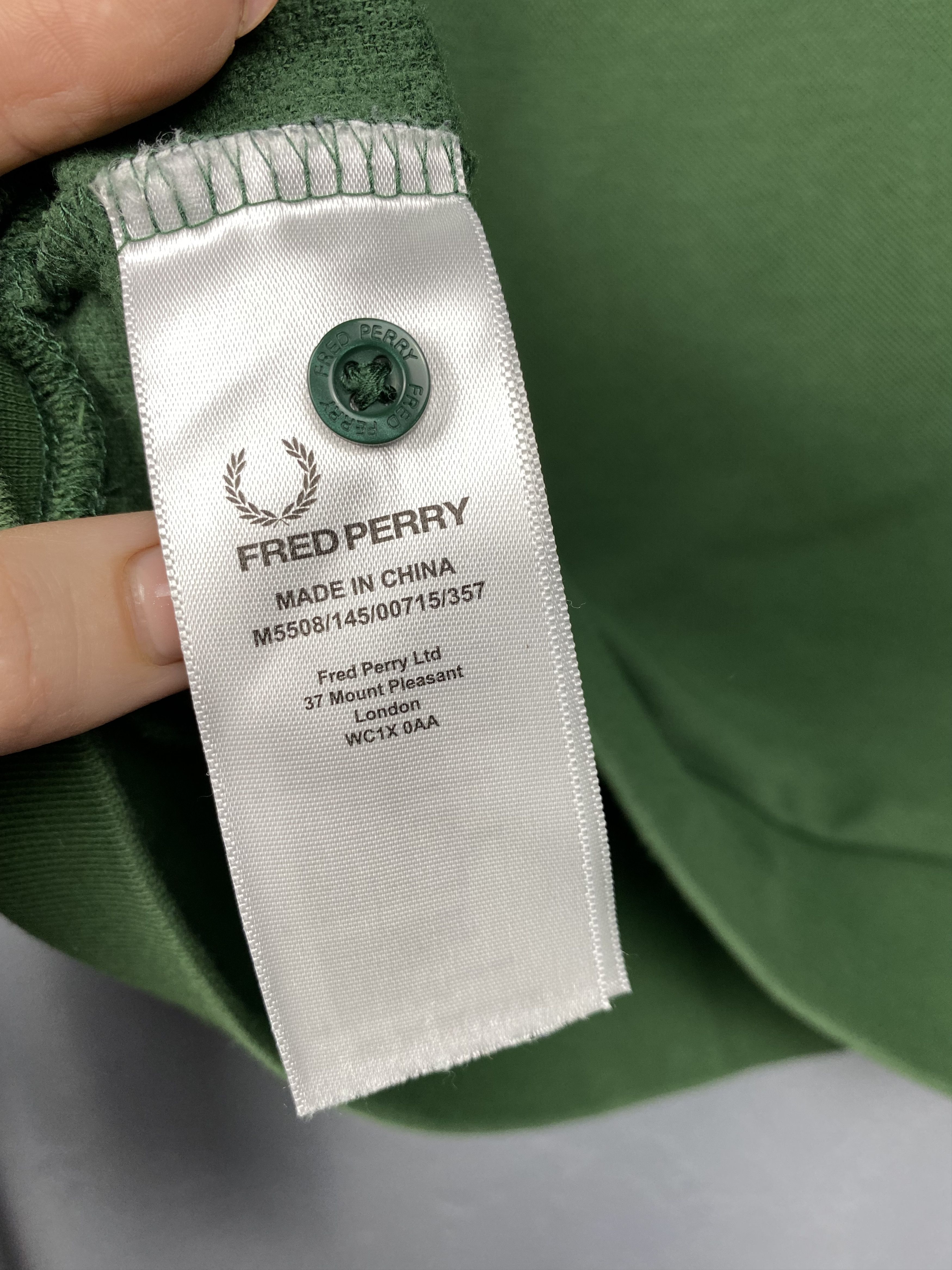 Fred Perry × Vintage Fred Perry Vintage Mens Sweatshirt Size US M / EU 48-50 / 2 - 7 Thumbnail