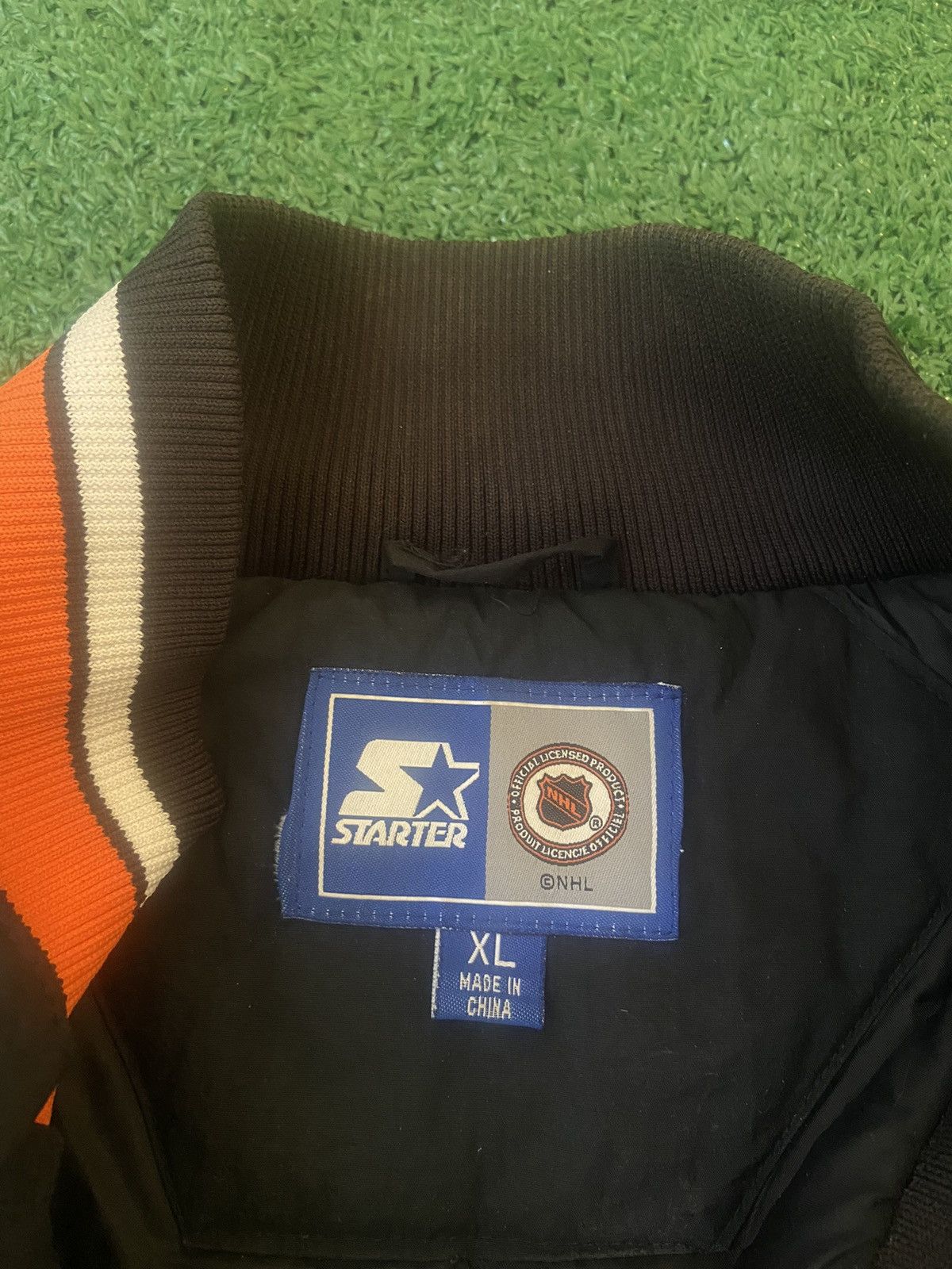 NHL Vintage Flyers Starter Pullover Jacket Size US XL / EU 56 / 4 - 4 Thumbnail