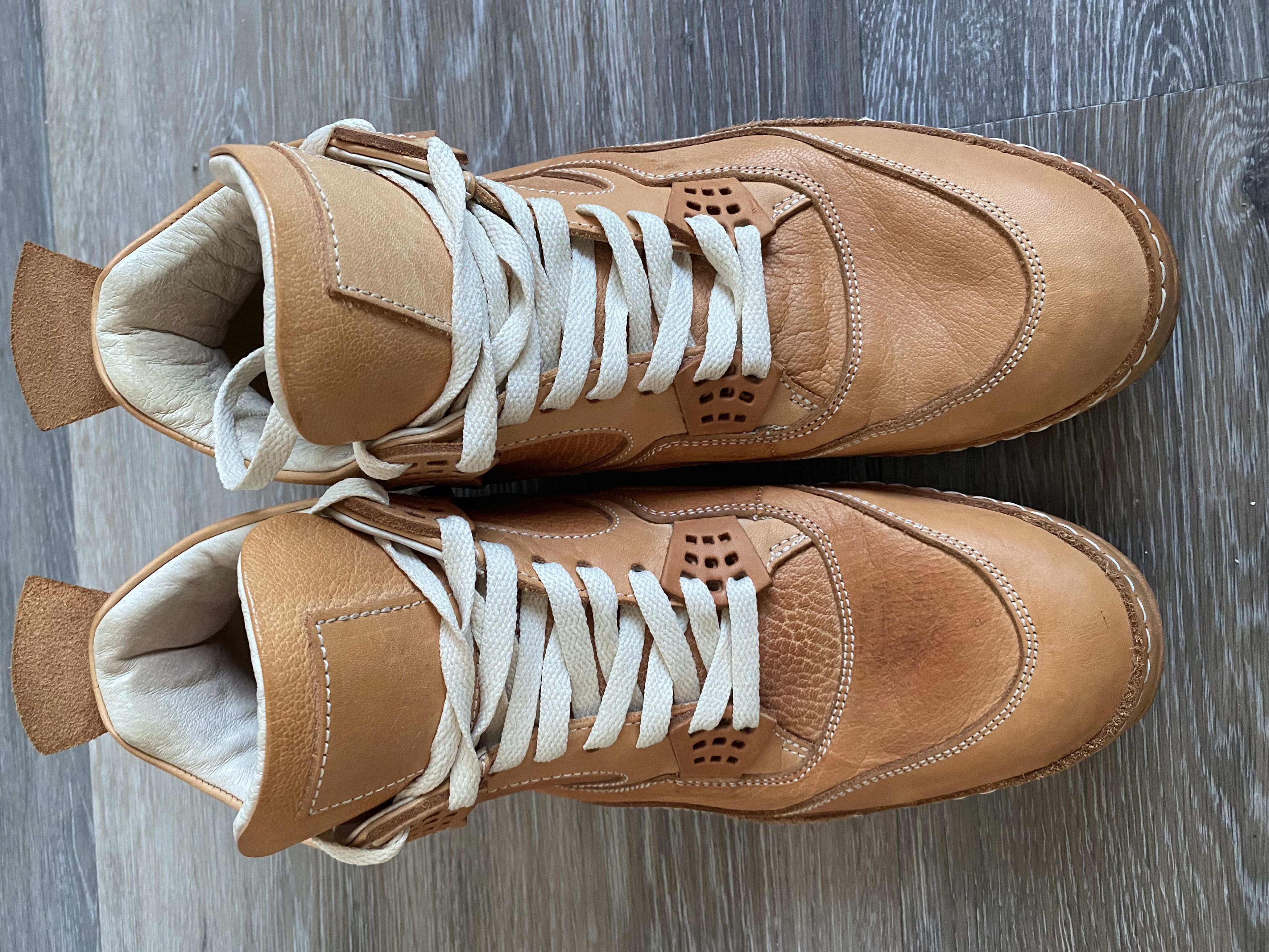 hender scheme jordan 4 on feet