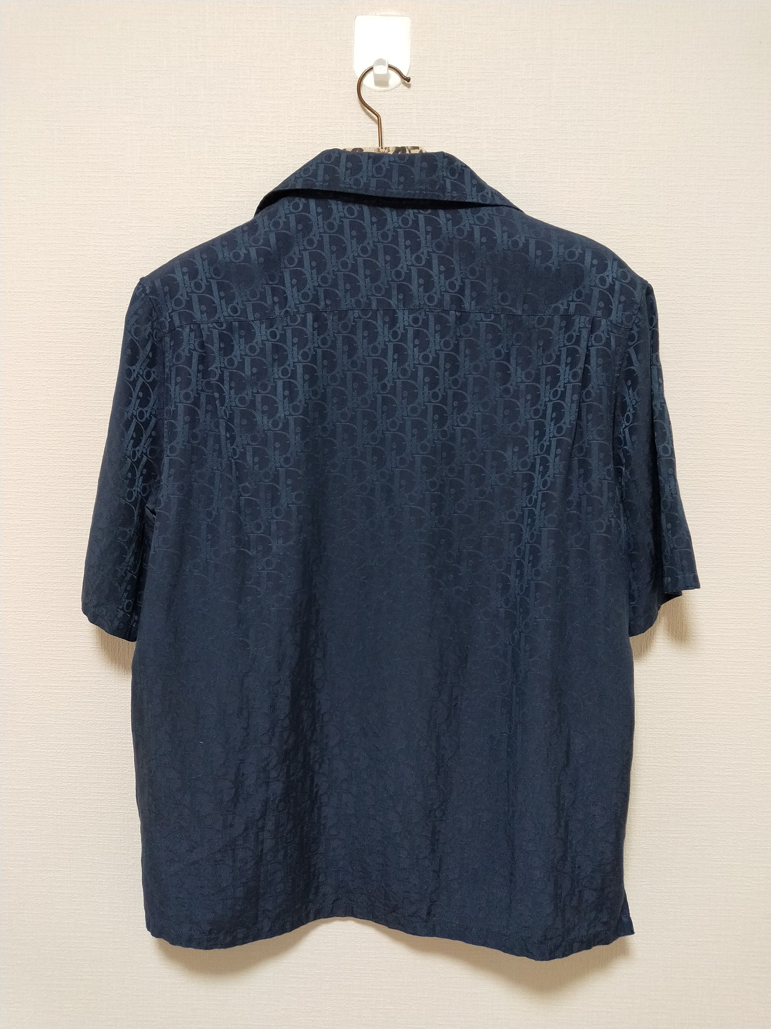 Dior Oblique Jacquard Silk Shirt Size US M / EU 48-50 / 2 - 2 Thumbnail