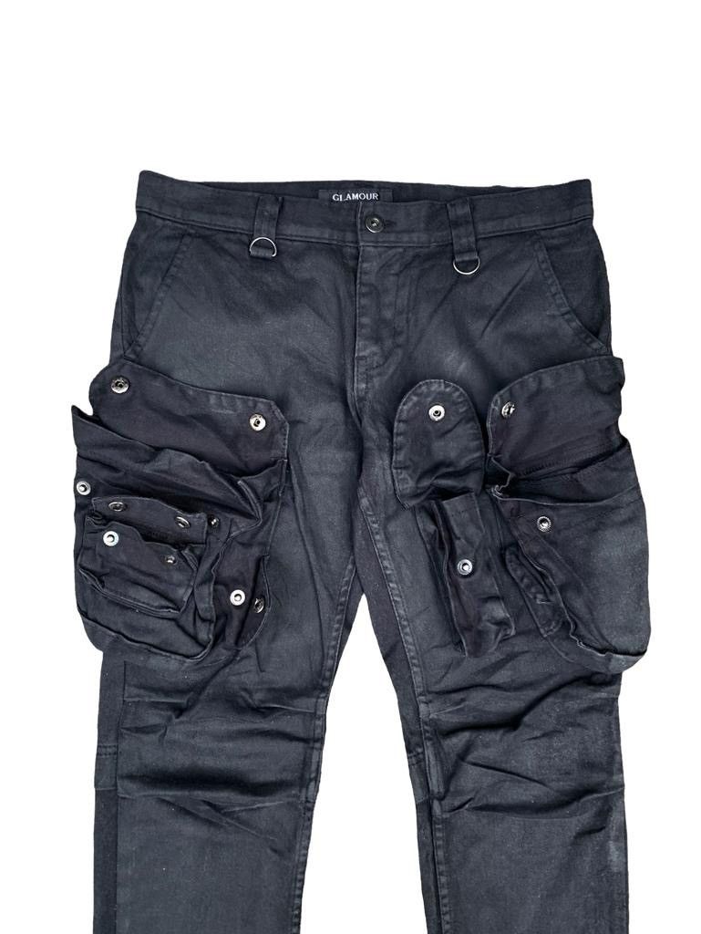 🔥SEND OFFER🔥Glamour 3D Multipocket Denim Cargo Pants