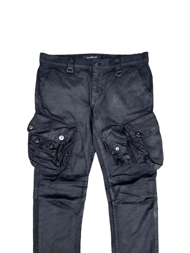 🔥SEND OFFER🔥Glamour 3D Multipocket Denim Cargo Pants