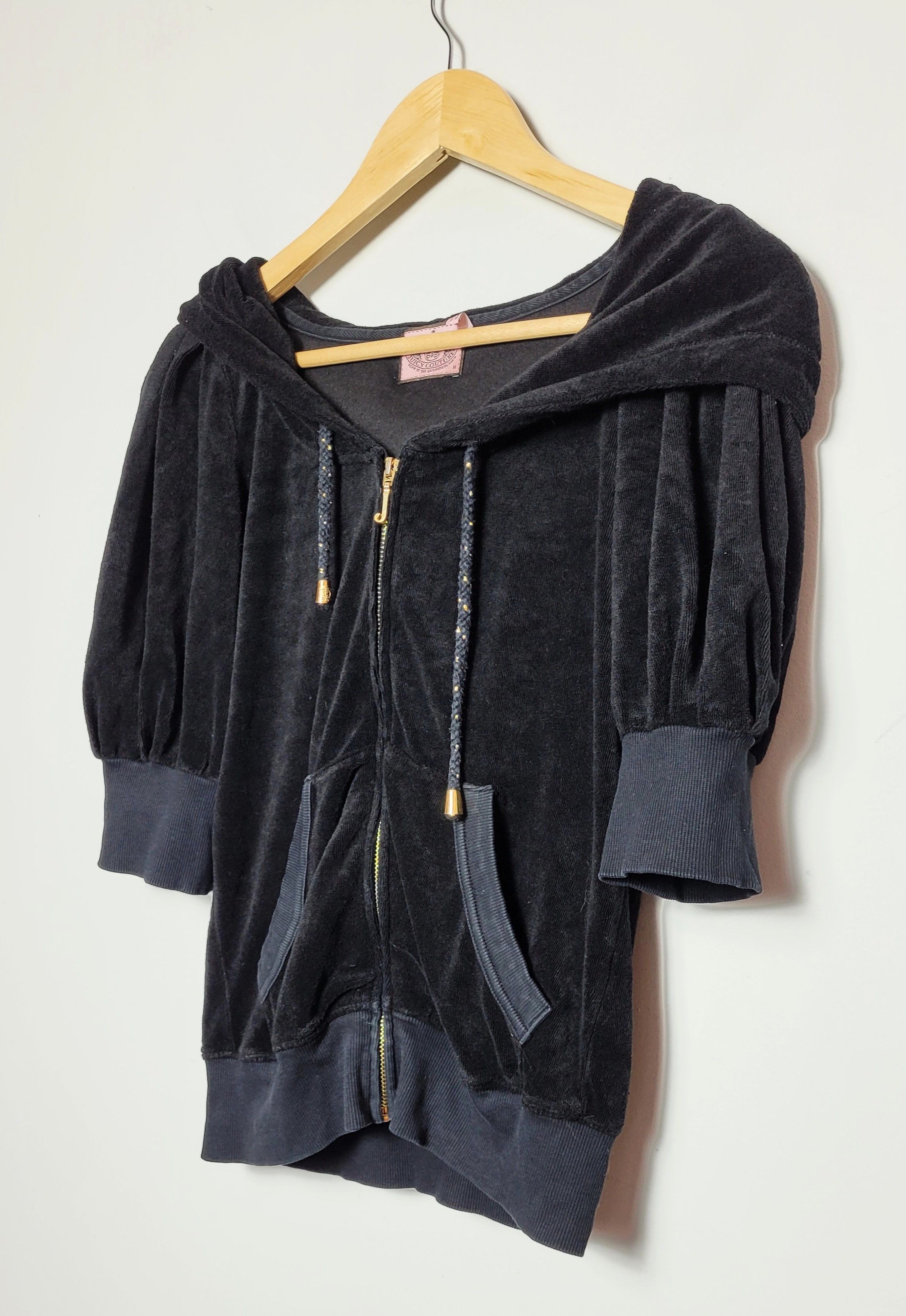 Juicy Couture × Vintage Juicy Couture Juicy Girl vintage velour hoodie Size M / US 6-8 / IT 42-44 - 3 Thumbnail