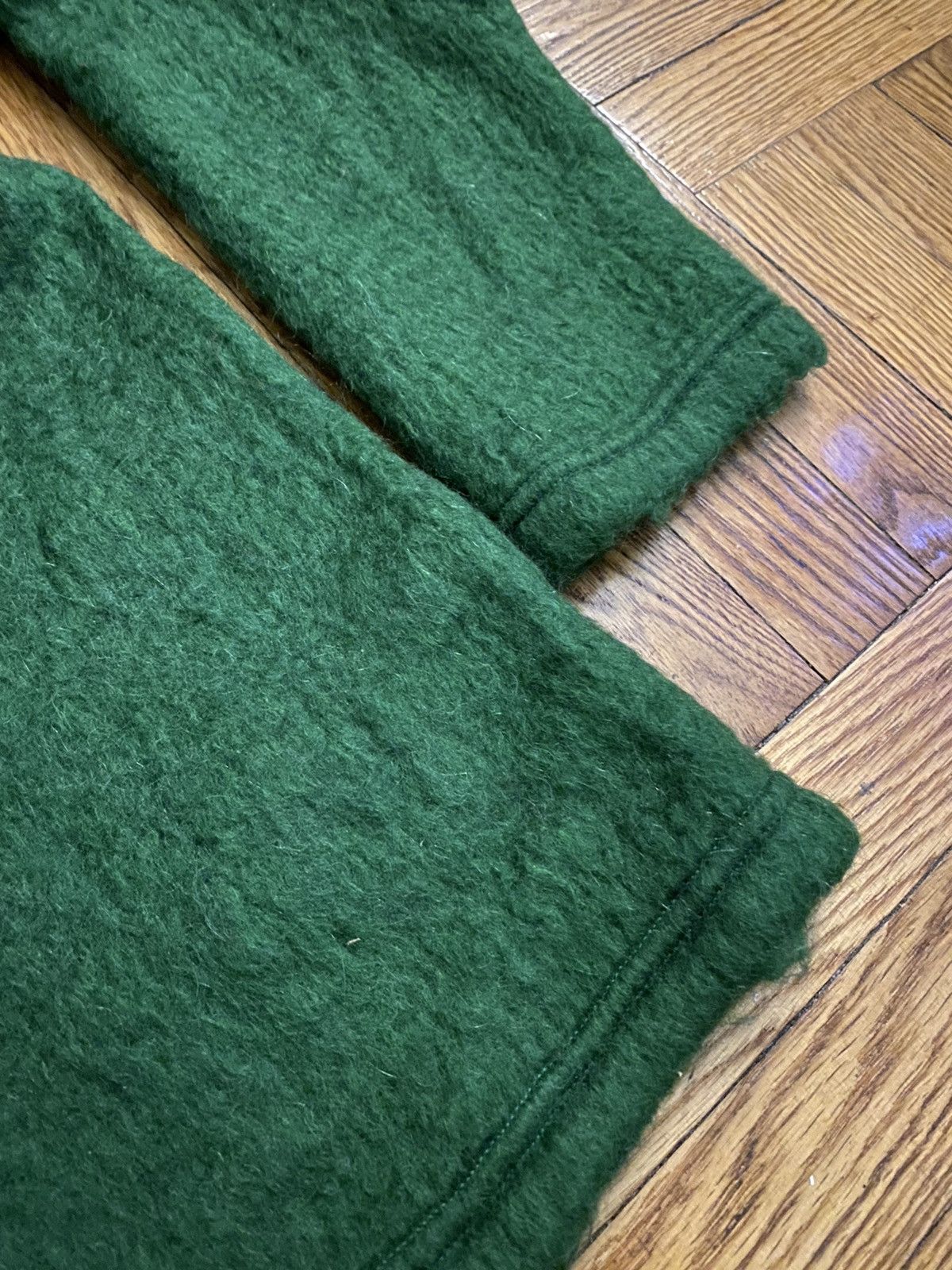 Engineered Garments × Nepenthes Hoodie - Green Poly Mohair Size US M / EU 48-50 / 2 - 6 Thumbnail