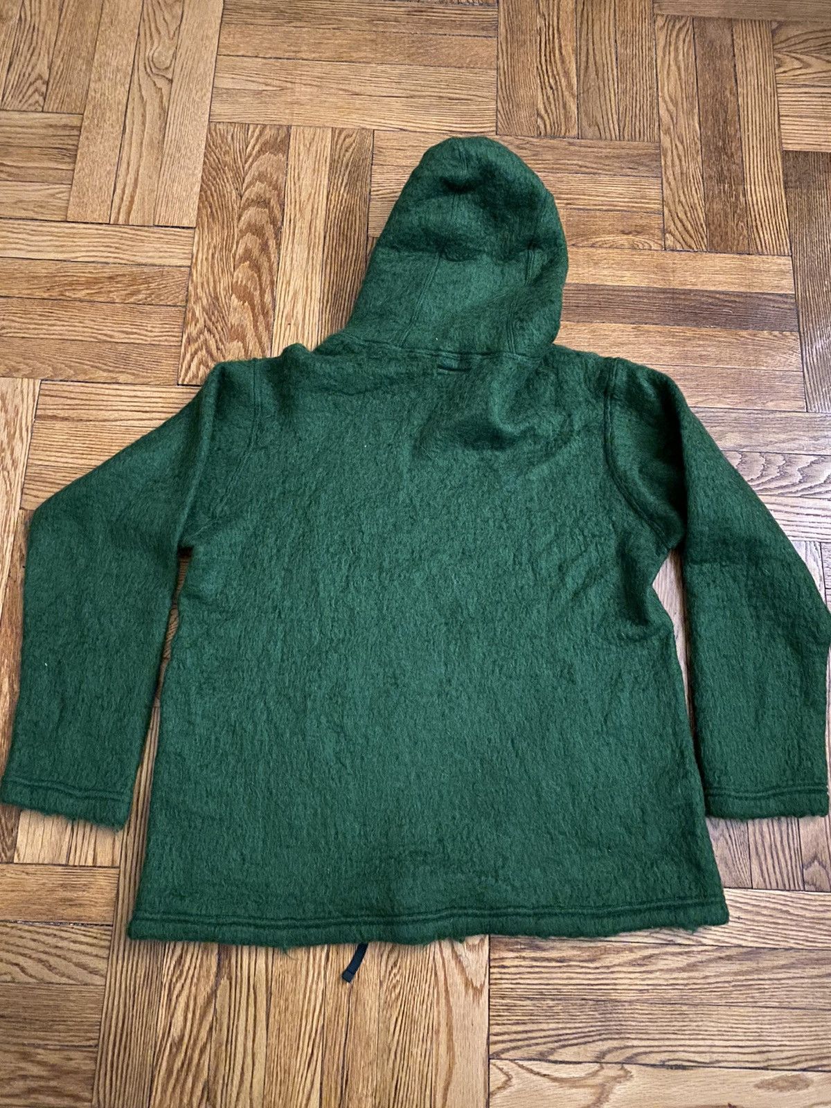 Engineered Garments × Nepenthes Hoodie - Green Poly Mohair Size US M / EU 48-50 / 2 - 5 Thumbnail