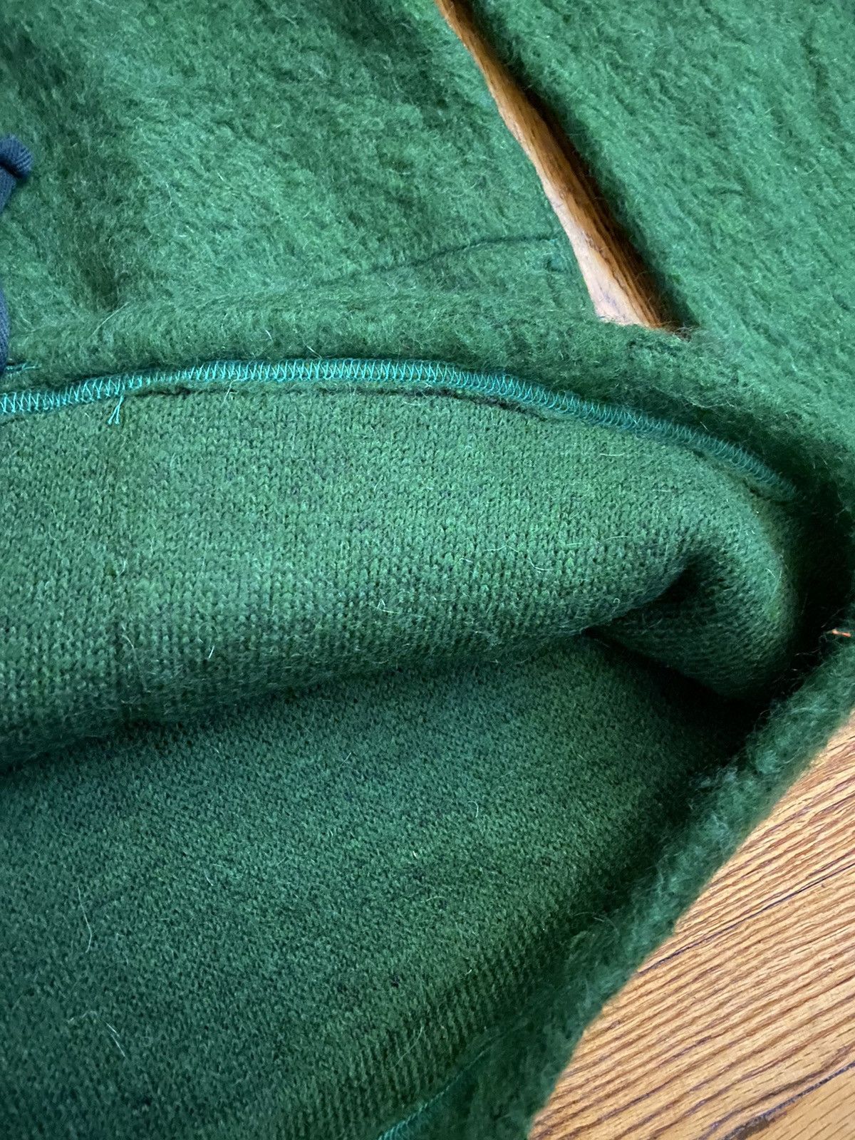 Engineered Garments × Nepenthes Hoodie - Green Poly Mohair Size US M / EU 48-50 / 2 - 4 Thumbnail