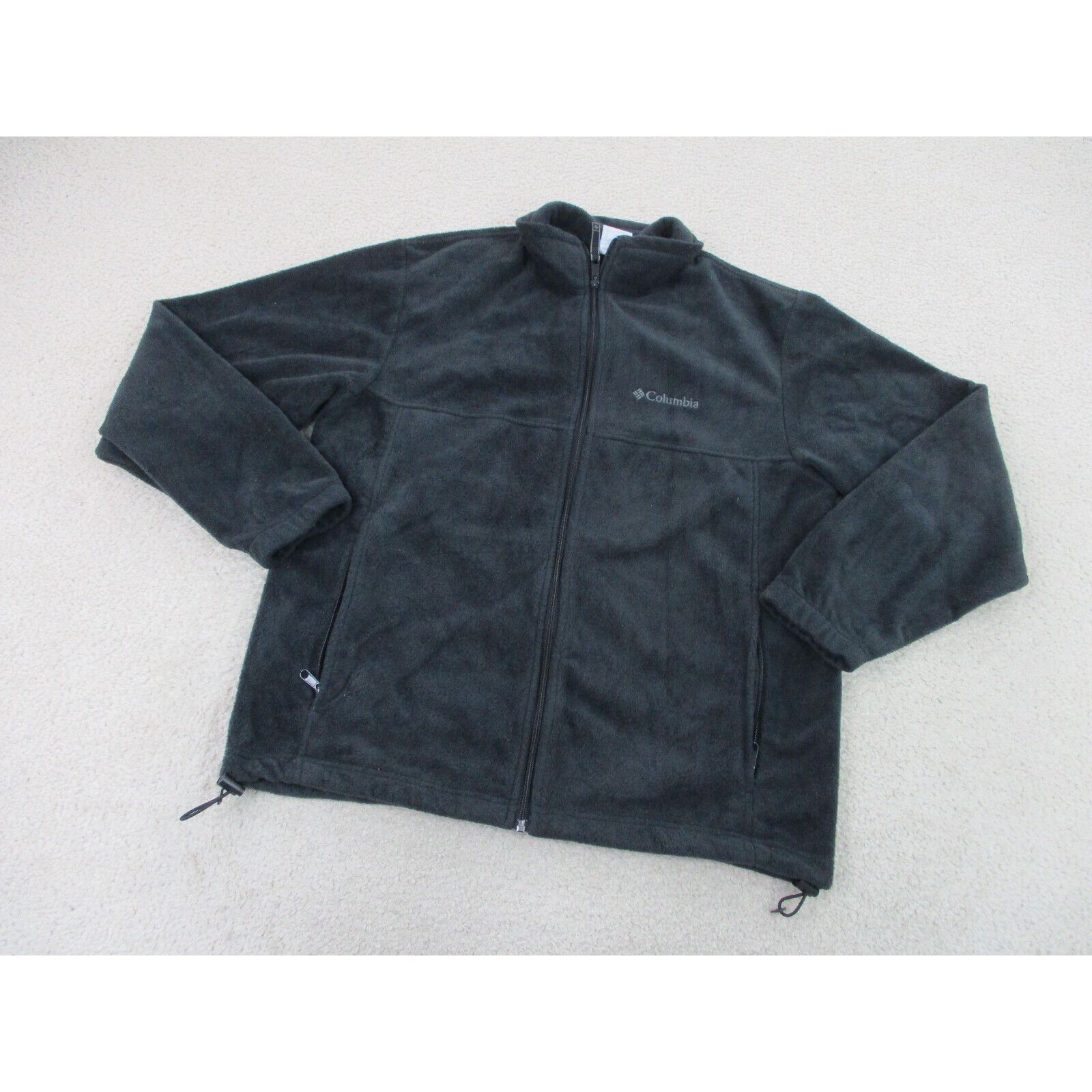 Columbia Columbia Sweater Adult Large Black Gray Full Zip Fleece Size US L / EU 52-54 / 3 - 2 Thumbnail