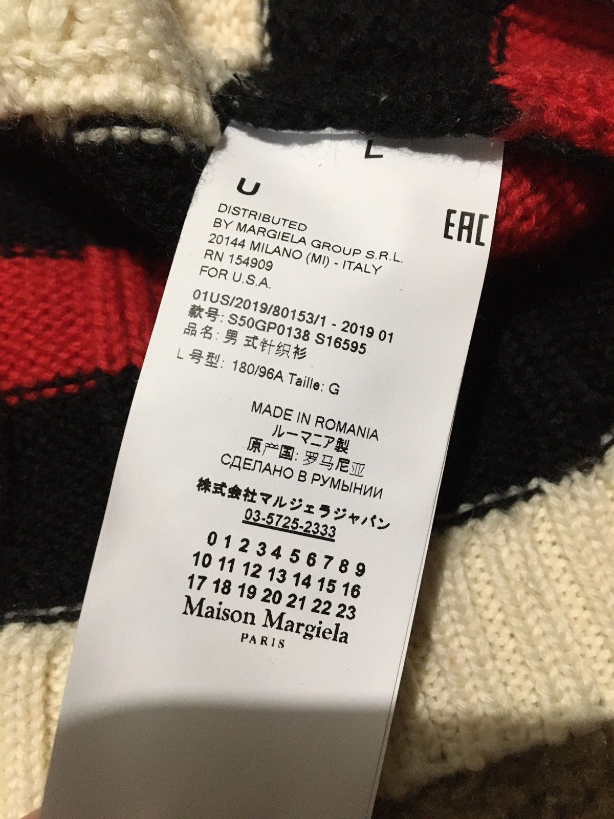 Maison Margiela Maison Margiela Decortique sweater Size US L / EU 52-54 / 3 - 7 Thumbnail