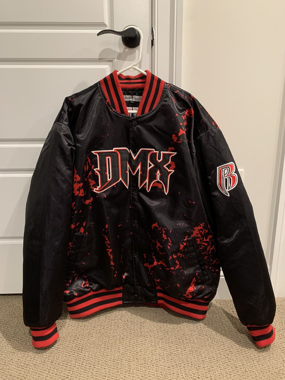 Vintage Headgear Classics DMX Satin Jacket | Grailed